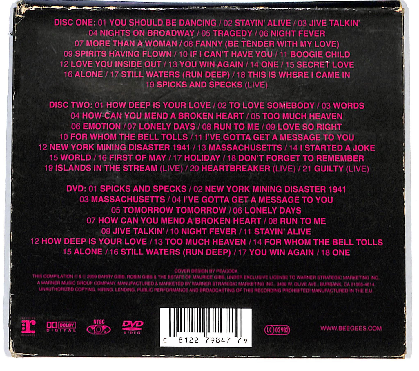 EBOND Bee Gees - The Ultimate Bee Gees DIGIPACK CD CD138561
