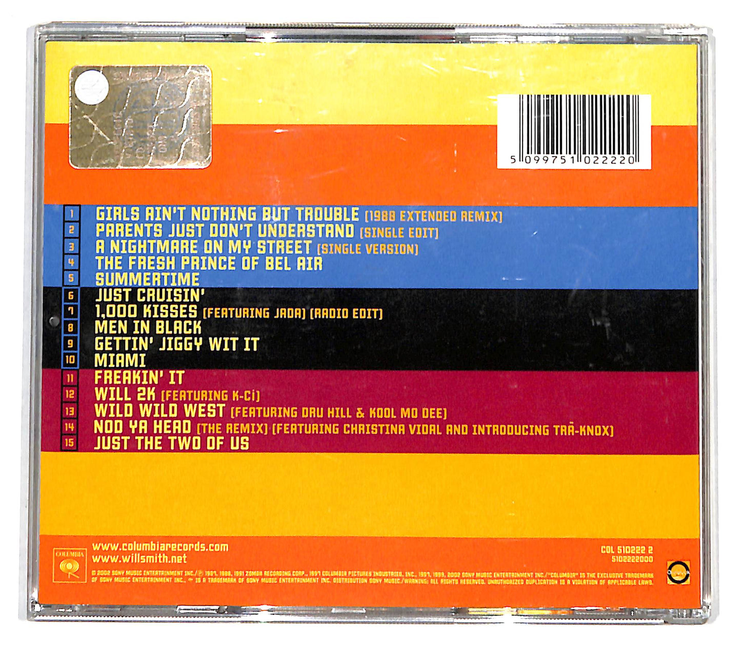 EBOND Will Smith - Greatest Hits - -cd009031 CD138636