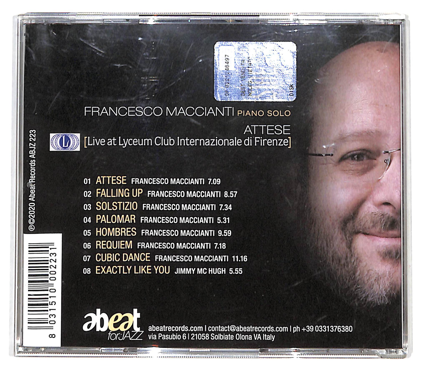 EBOND Francesco Maccianti - Attese CD CD138706