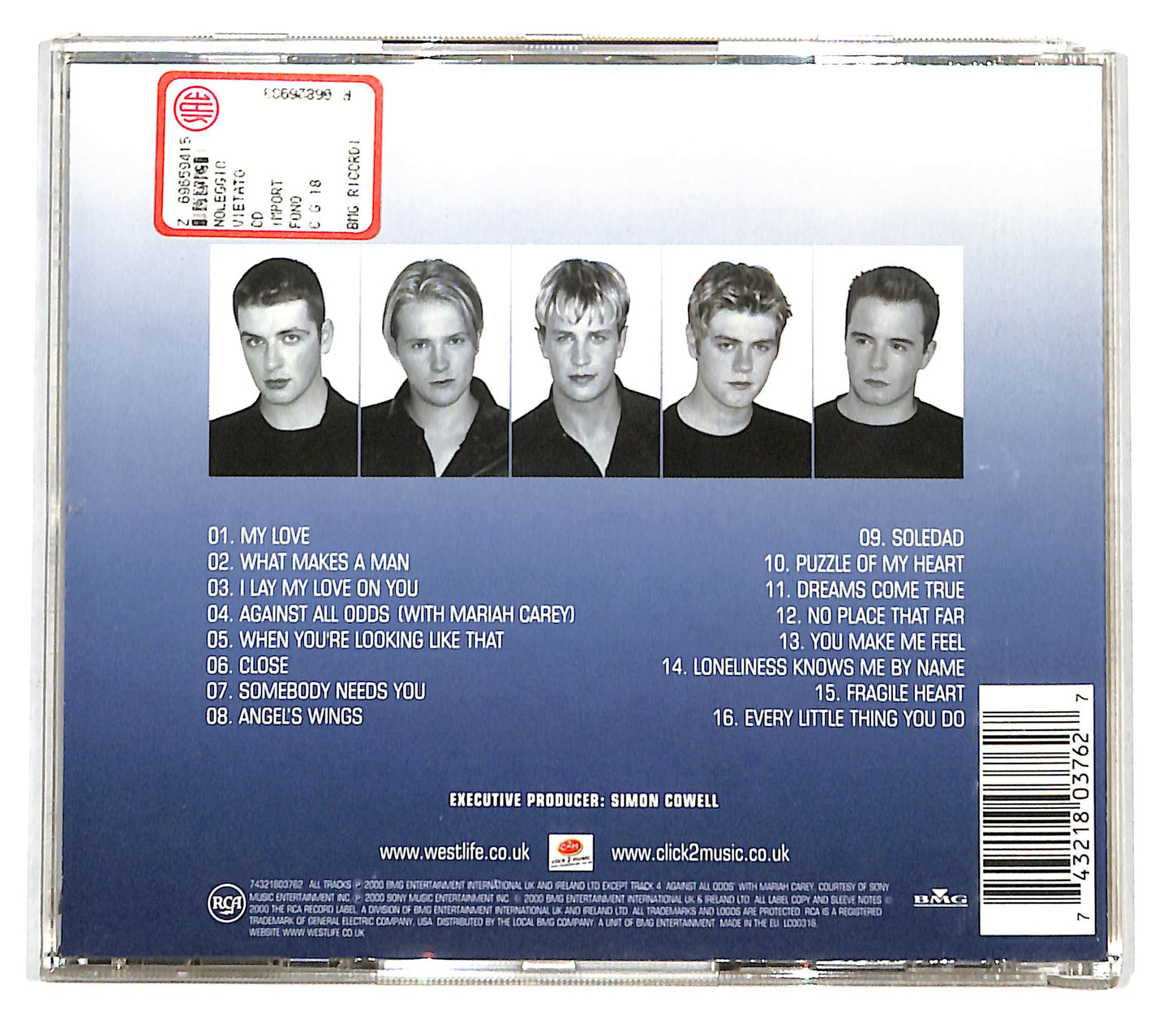EBOND Westlife - Coast To Coast CD CD138721
