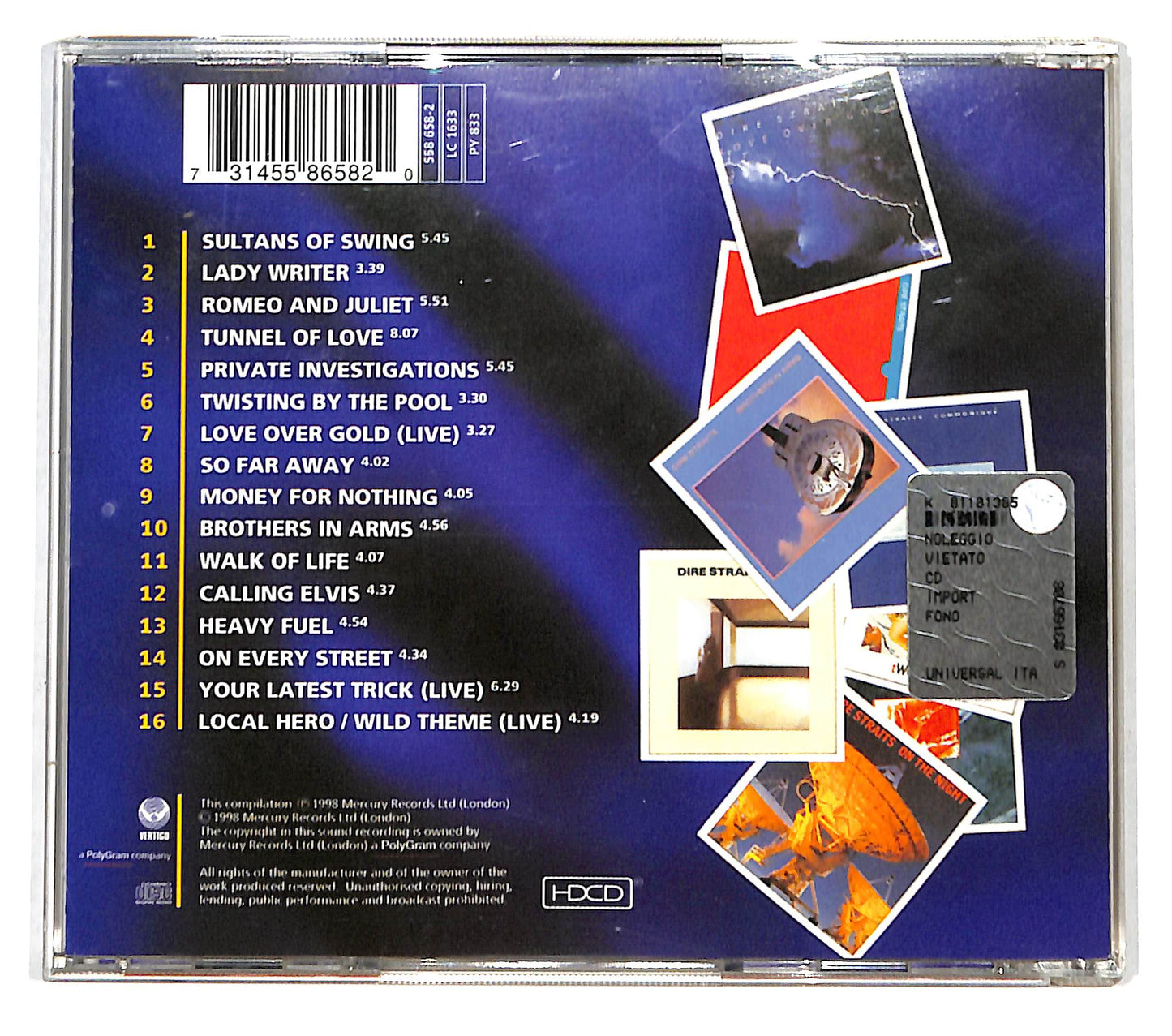 EBOND Dire Straits - Sultans Of Swing The Very Best Of Dire Straits CD CD138726