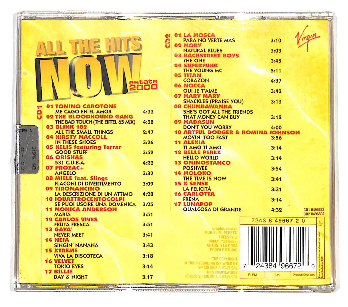 EBOND All The Hits Now Estate 2000 CD CD138729