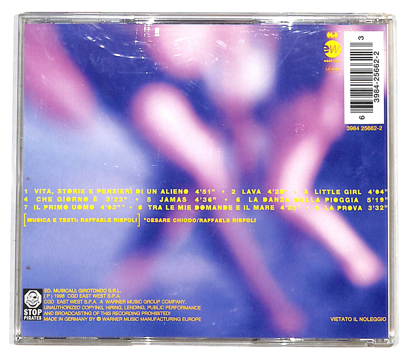 EBOND RAF - La Prova CD CD138765
