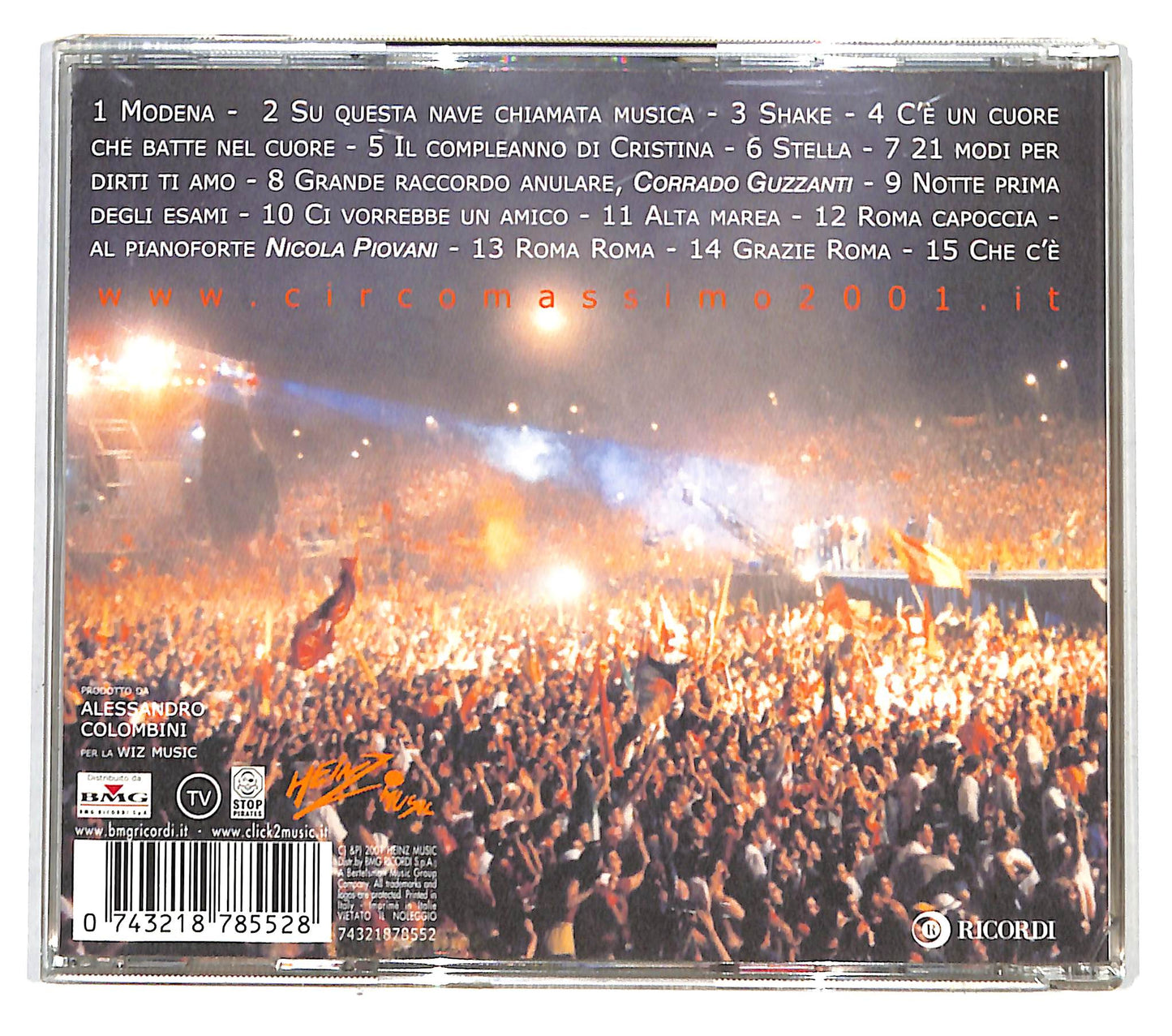 EBOND Antonello Venditti - Circo Massimo 2001 CD CD138802