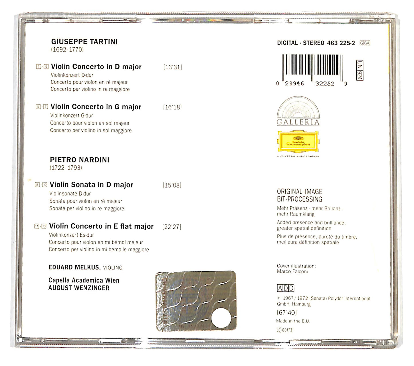 EBOND Tartini - Nardini - Violin Concertos CD CD138820