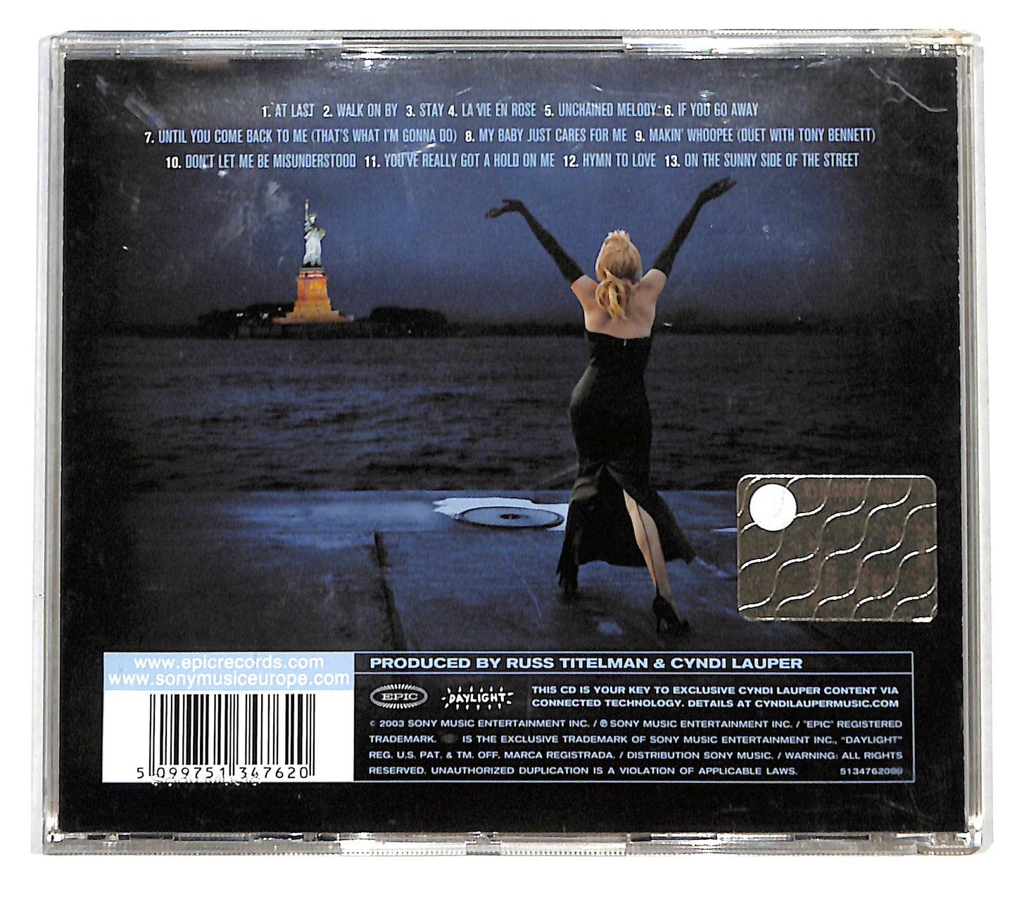 EBOND Cyndi Lauper - At Last CD CD138833