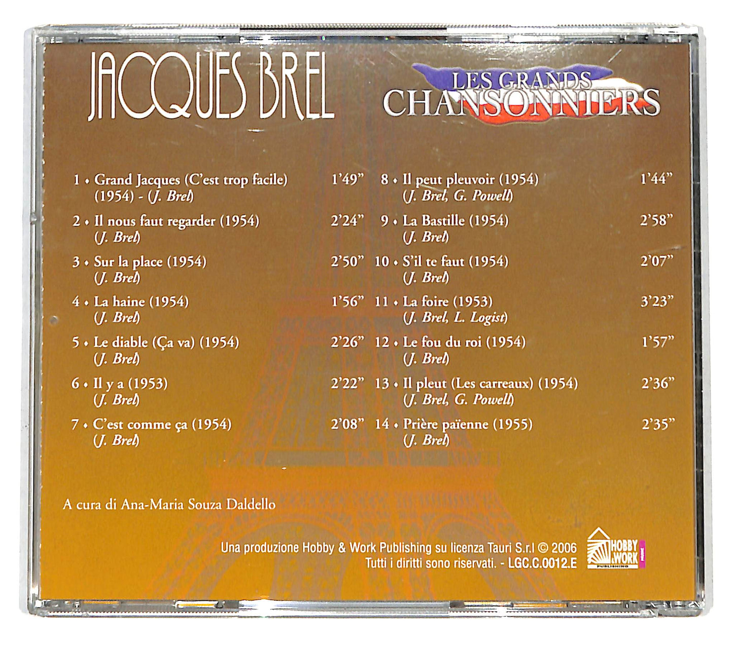 EBOND Jacques Brel - Jacques Brel CD CD138856