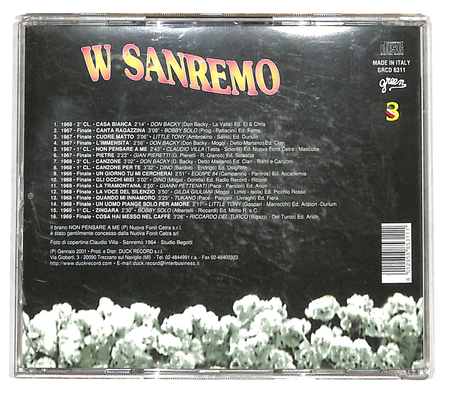 EBOND Various - W Sanremo - Vol.3 CD CD138863