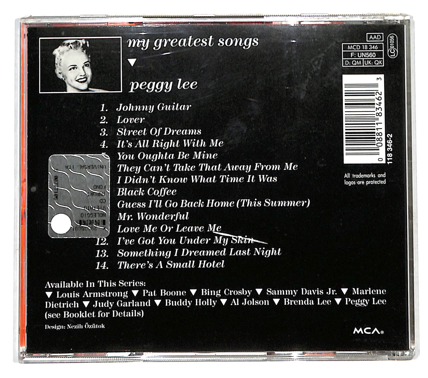 EBOND Peggy Lee - My Greatest Songs CD CD138902