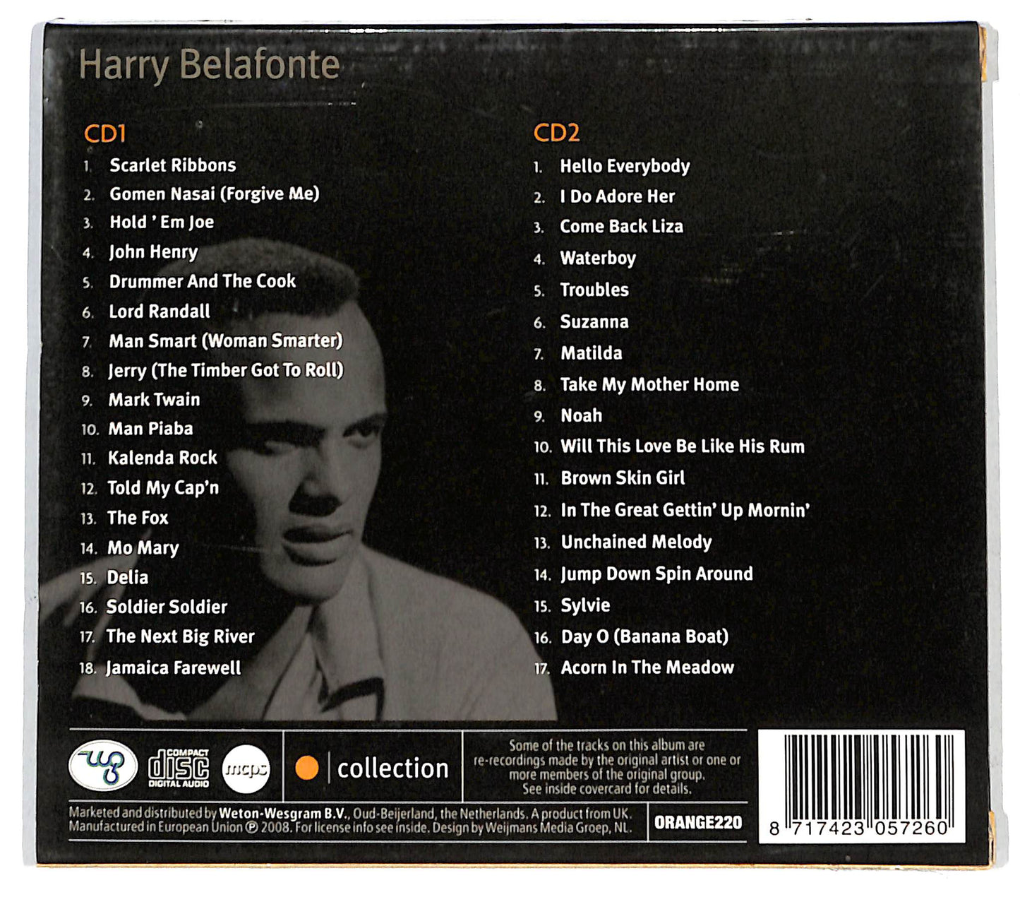 EBOND Harry Belafonte - Harry Belafonte CD CD138903