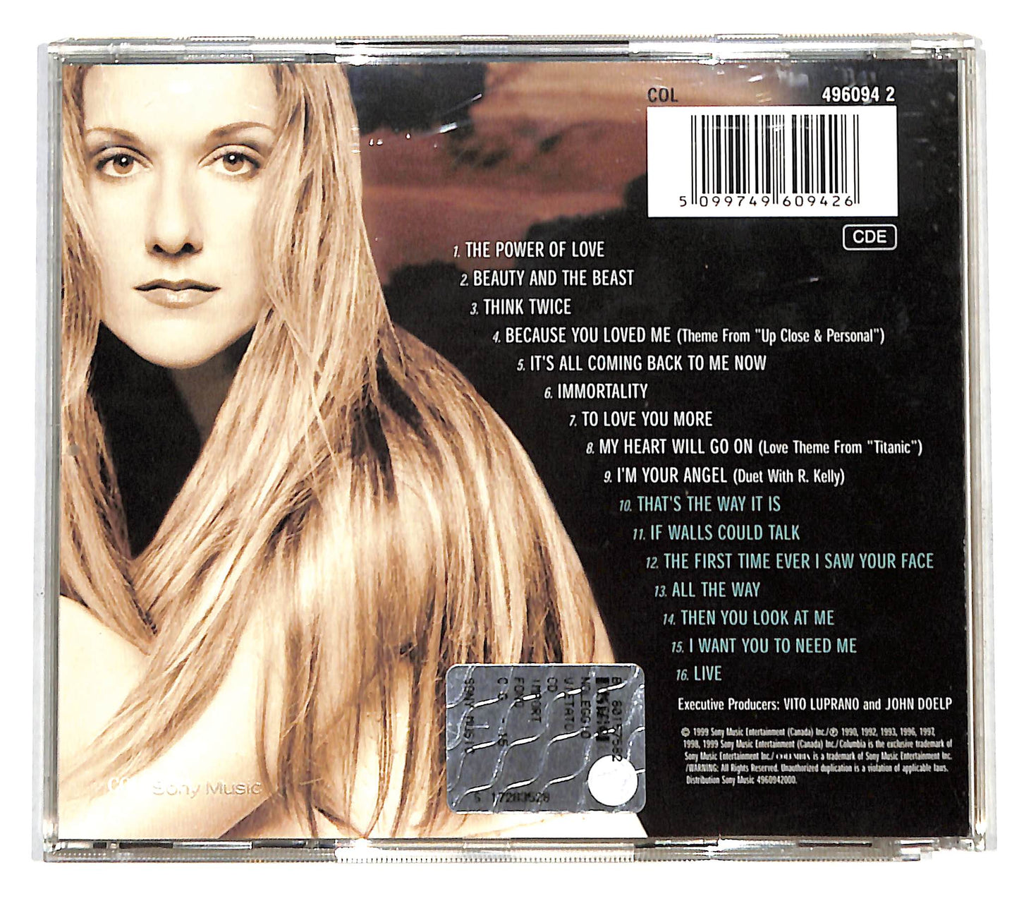EBOND Celine Dion - All The Way A Decade Of Song CD CD138914