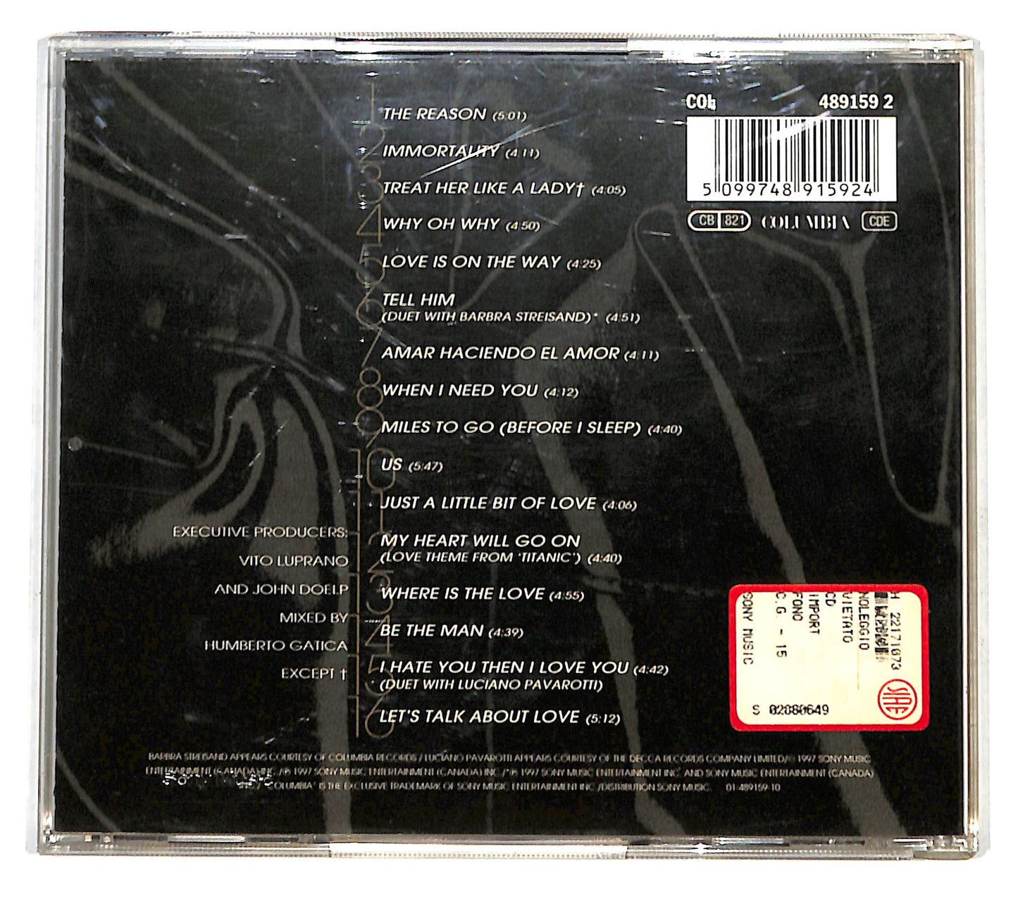 EBOND Celine Dion - Let's Talk About Love CD CD138915