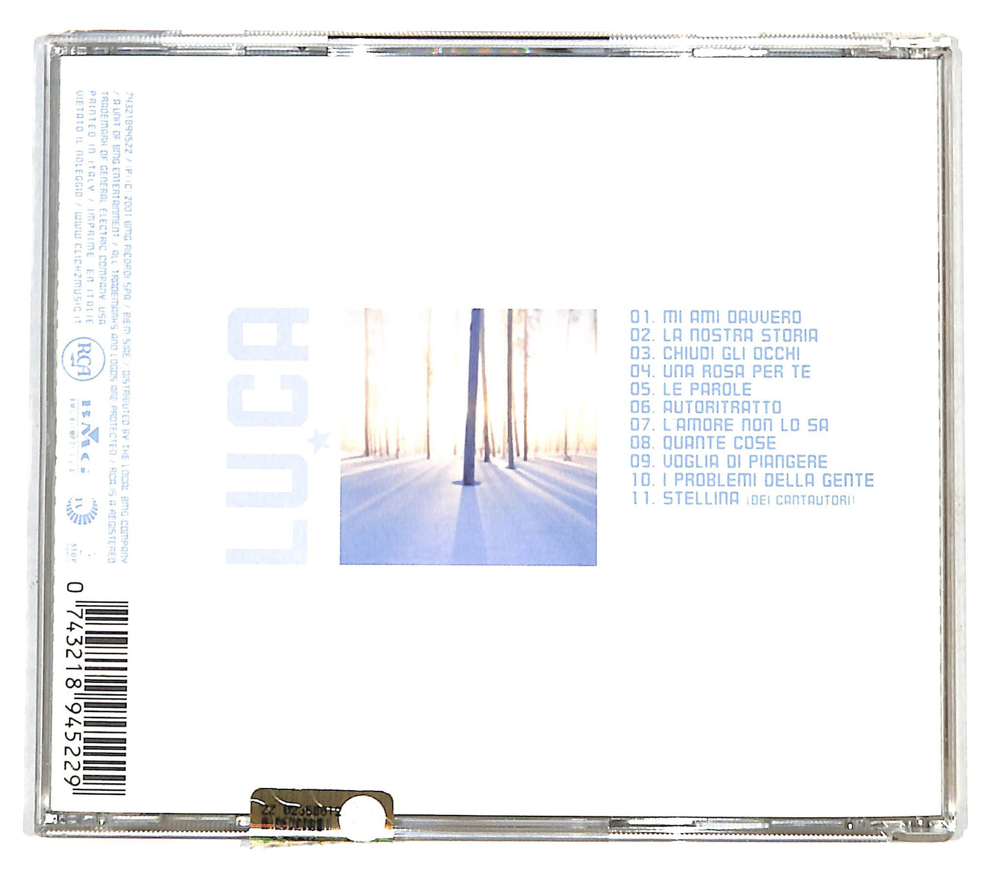 EBOND Luca Carboni - LuCa CD CD138917