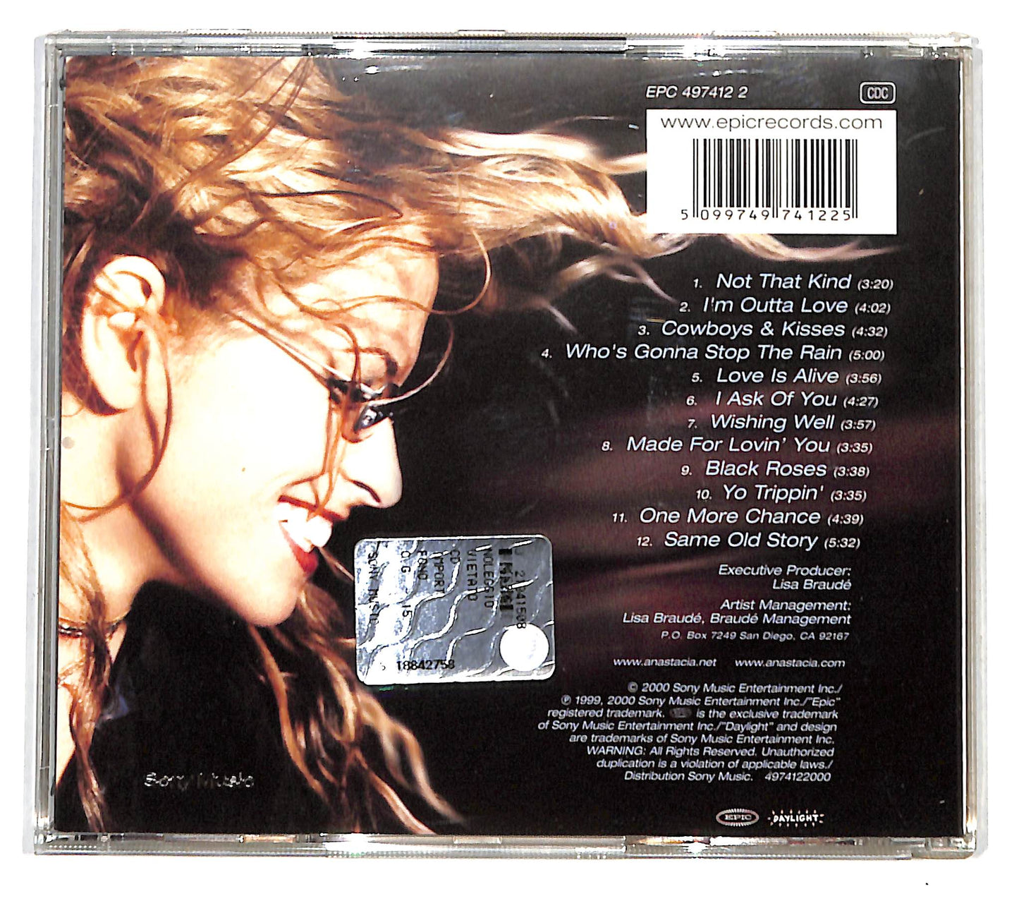 EBOND Anastacia - Not That Kind CD CD138924