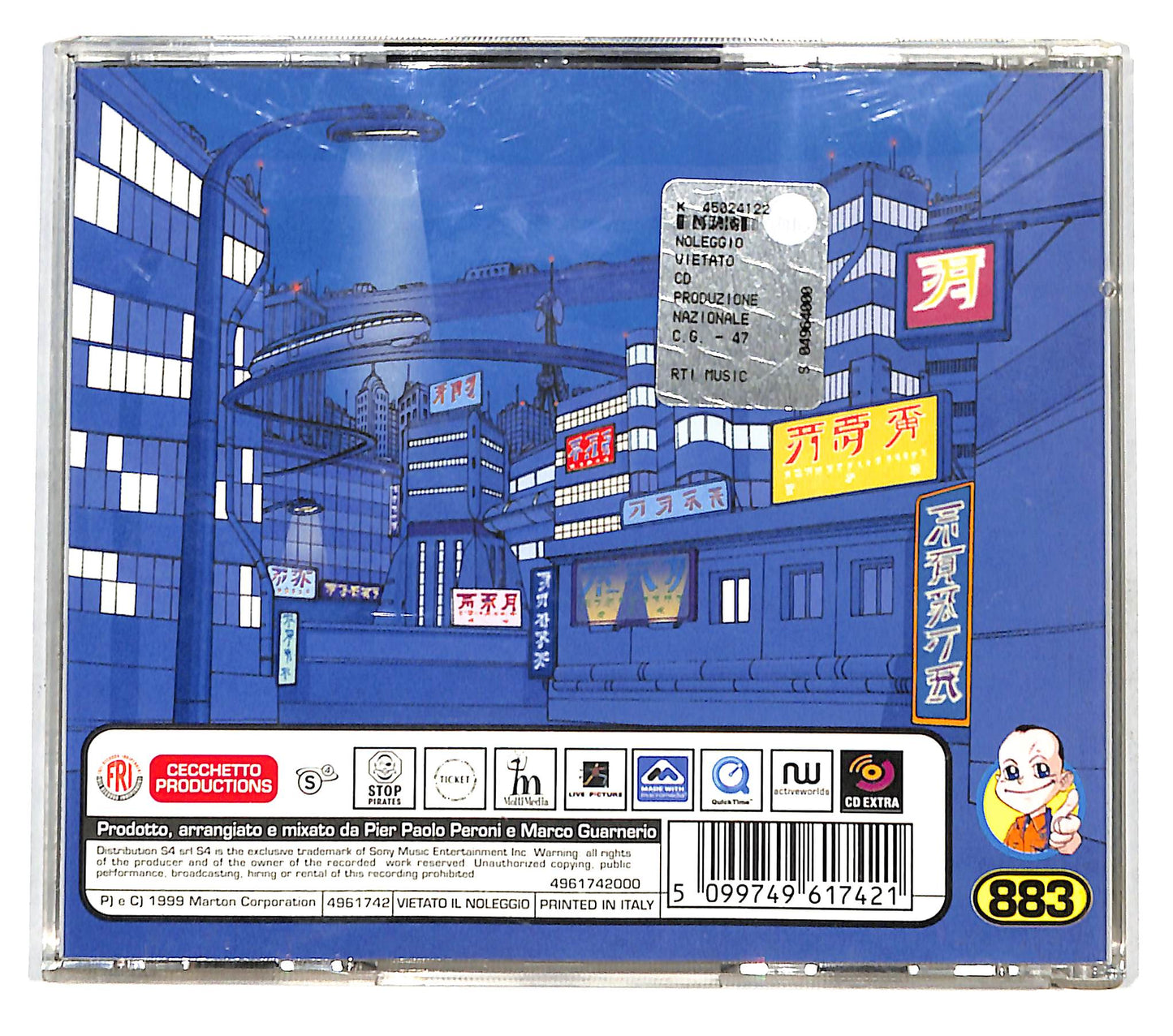 EBOND 883 - Grazie Mille CD CD138927
