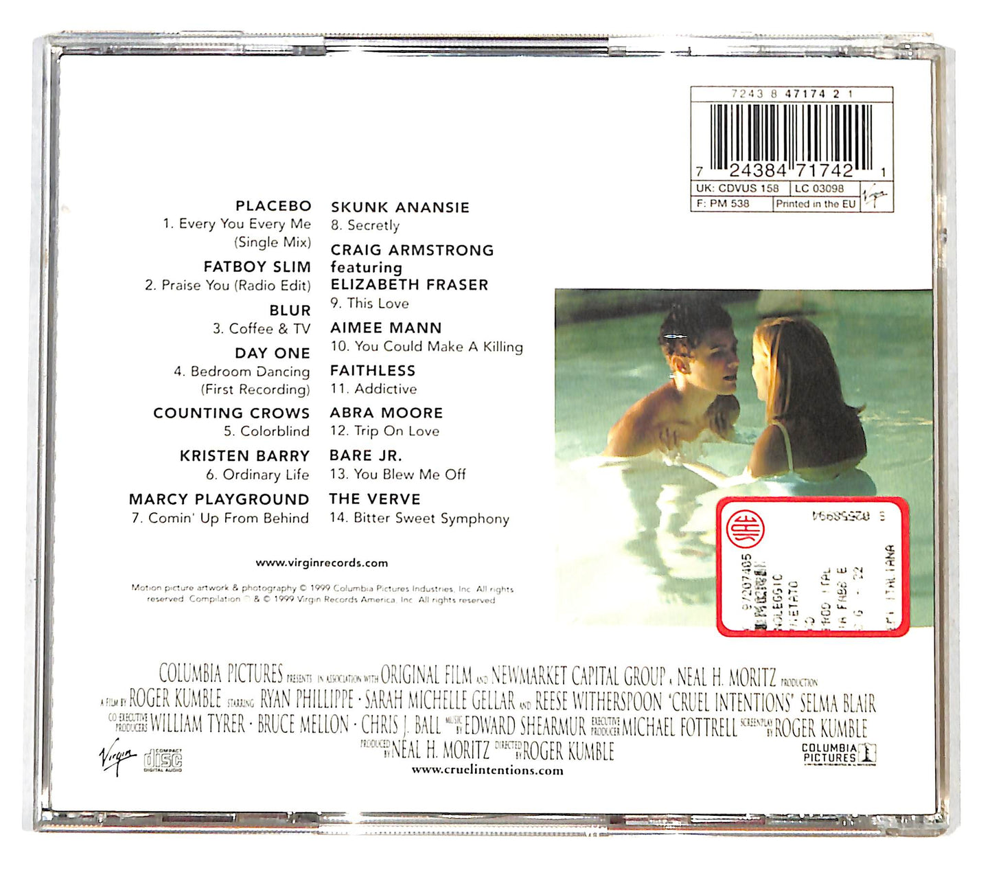 EBOND Various - Cruel Intentions CD CD138943