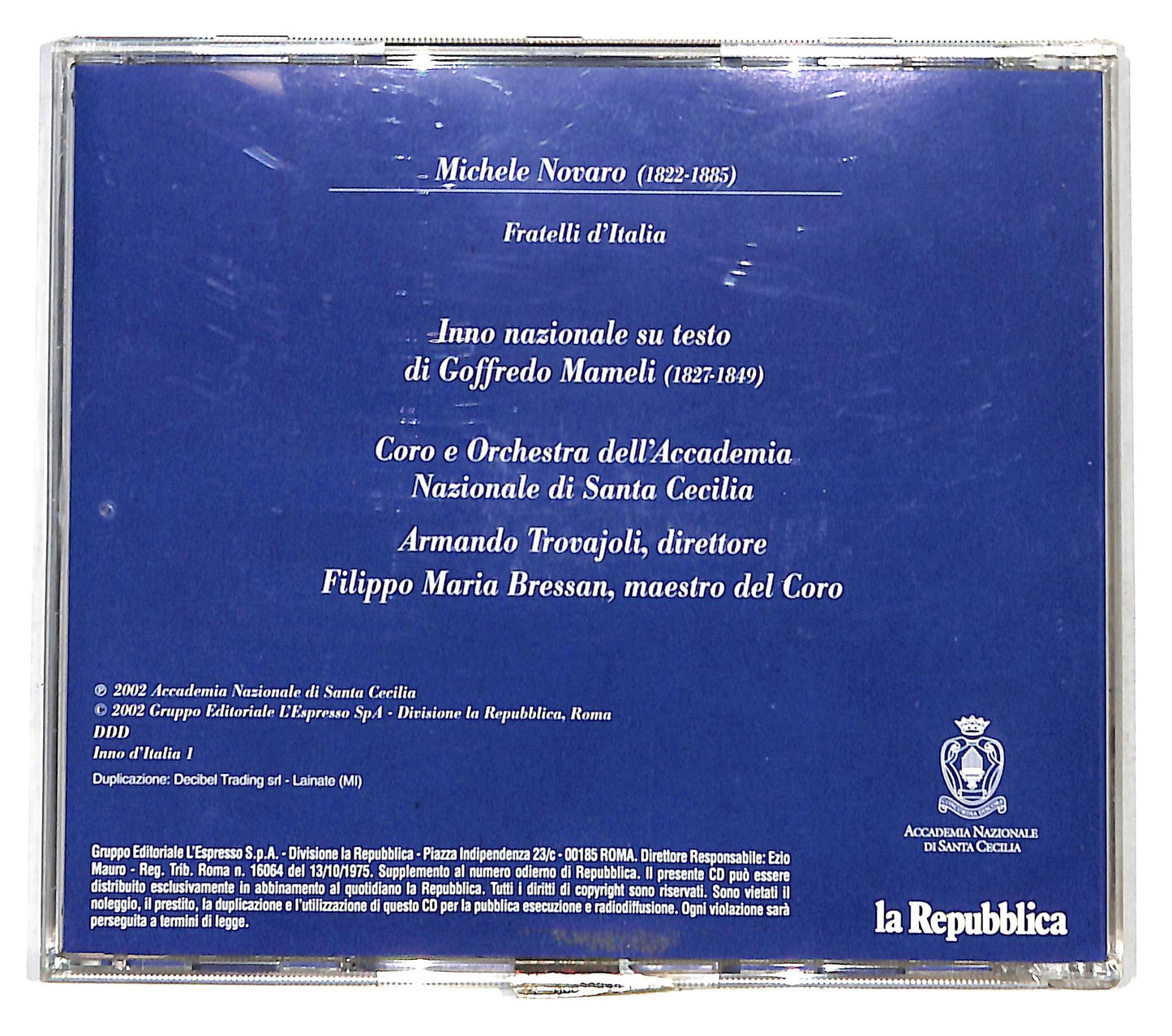 EBOND Various - L'Inno Di Mameli (Fratelli D'Italia) CD CD139003