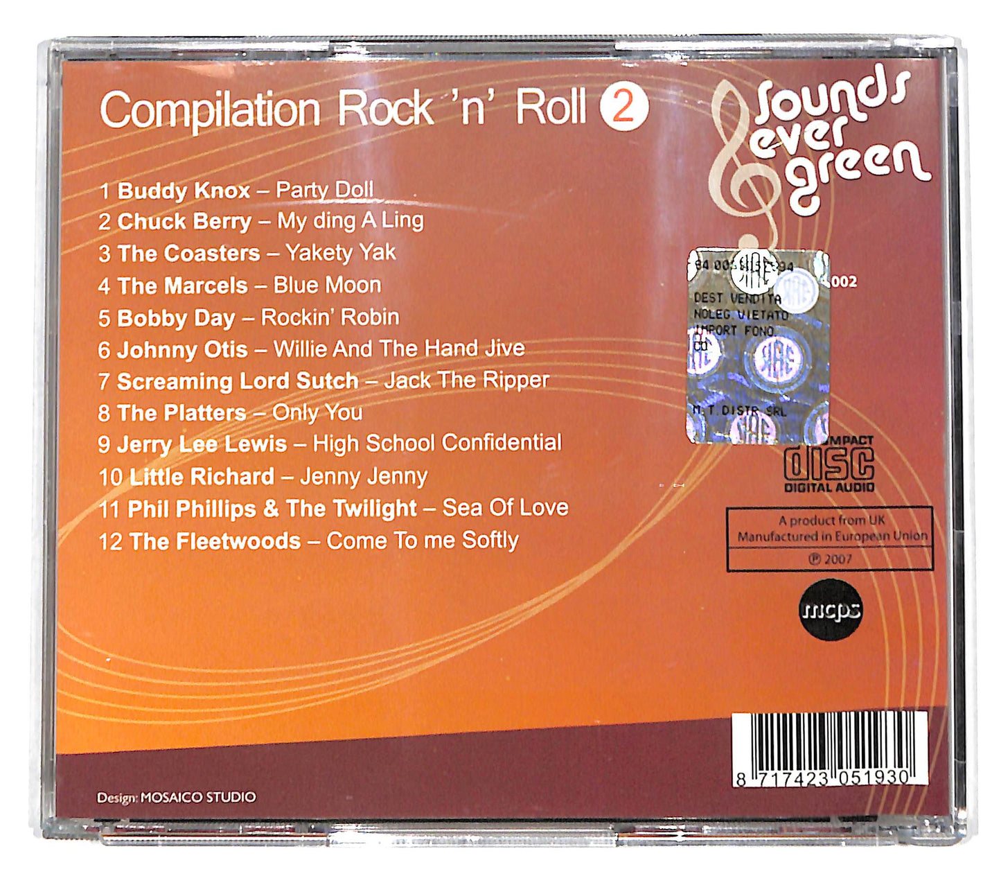 EBOND Various - Compilation Rock 'N' Roll 2 CD CD139021