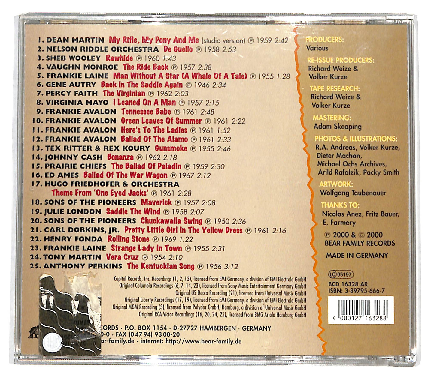 EBOND Various - Rio Bravo CD CD139025