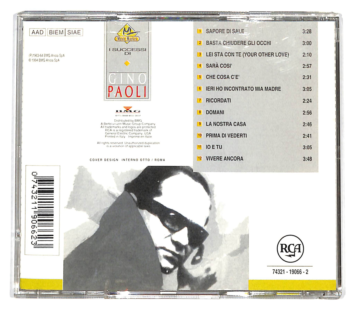 EBOND Gino Paoli - I Successi Di CD CD139029