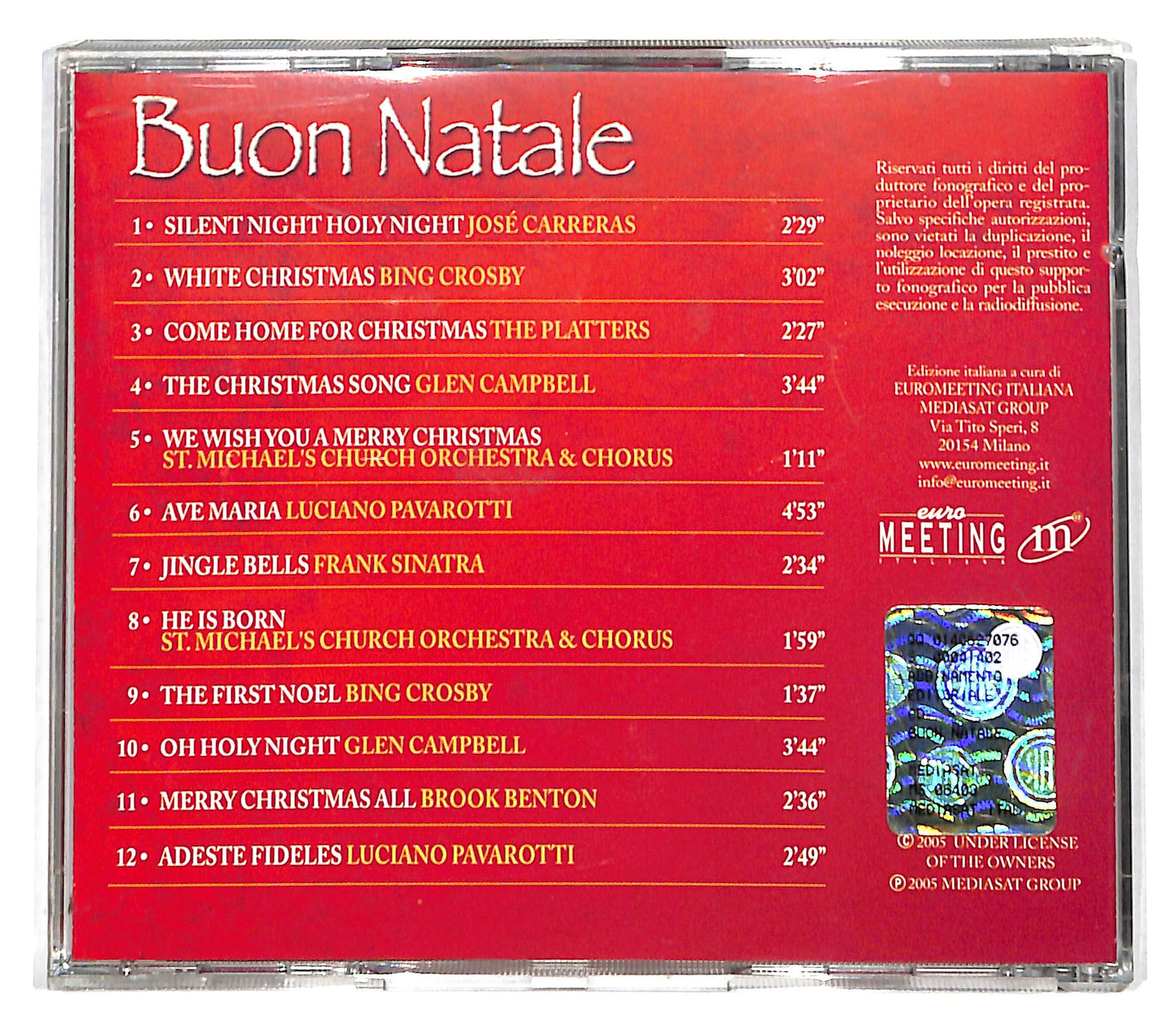 EBOND Various - Buon Natale CD CD139030