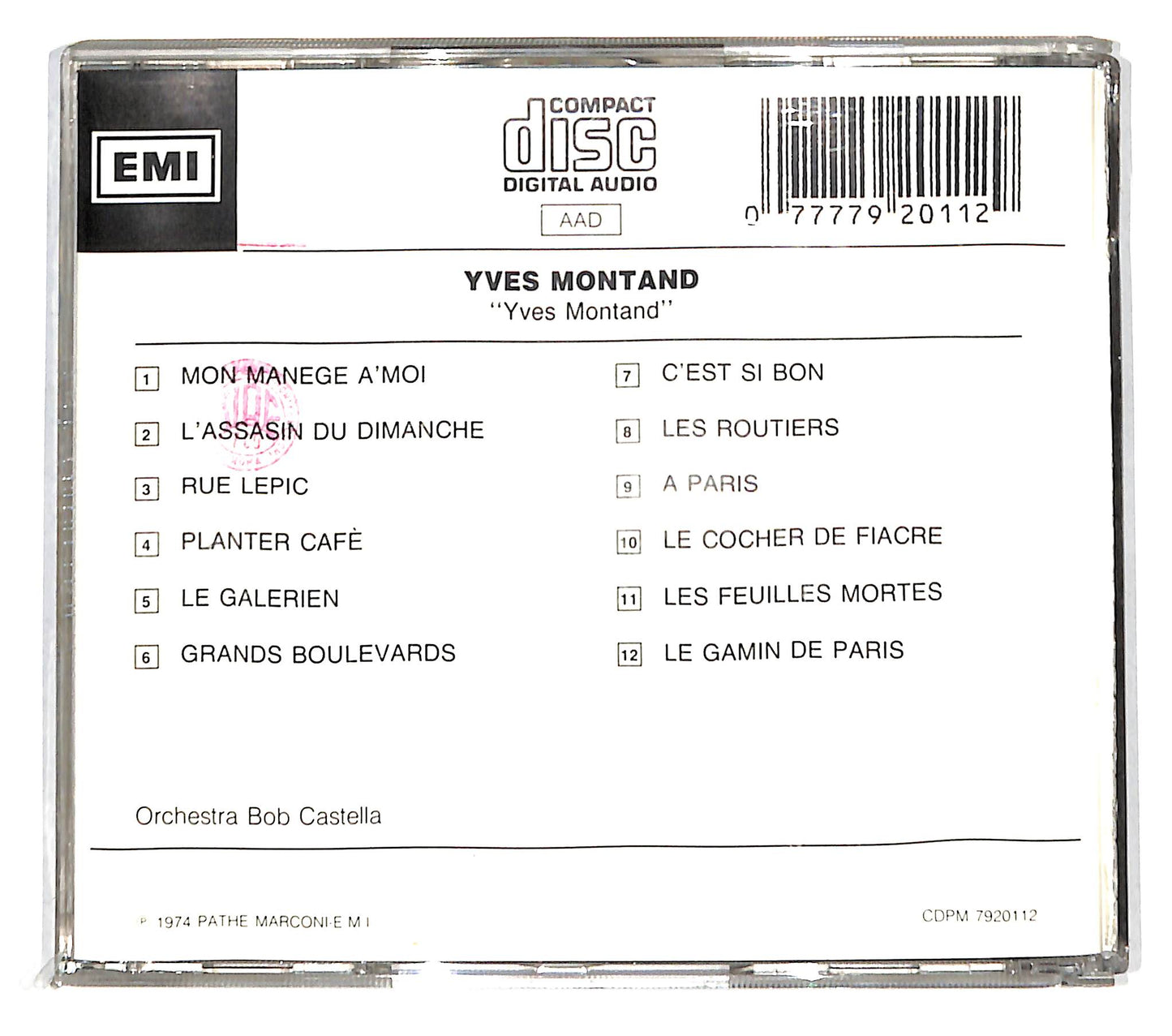 EBOND Ives Montand - Ives Montand CD CD139046