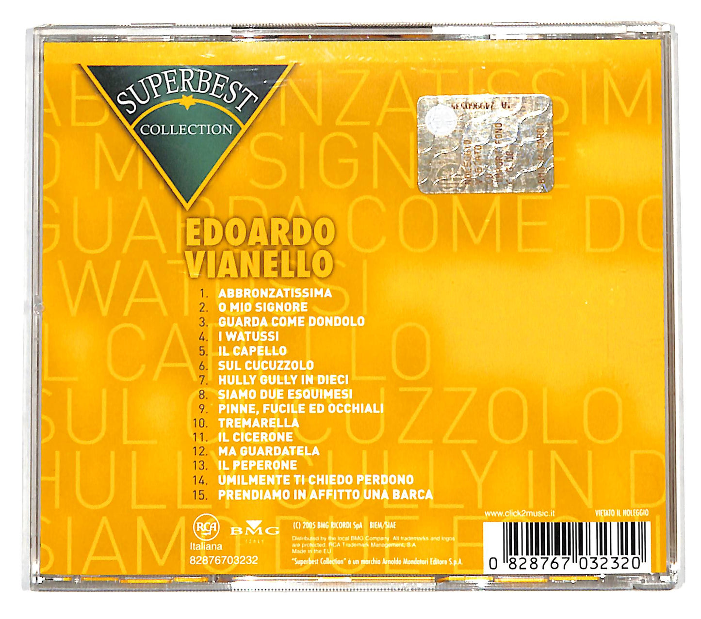 EBOND Edoardo Vianello - Superbest Collection CD CD139048