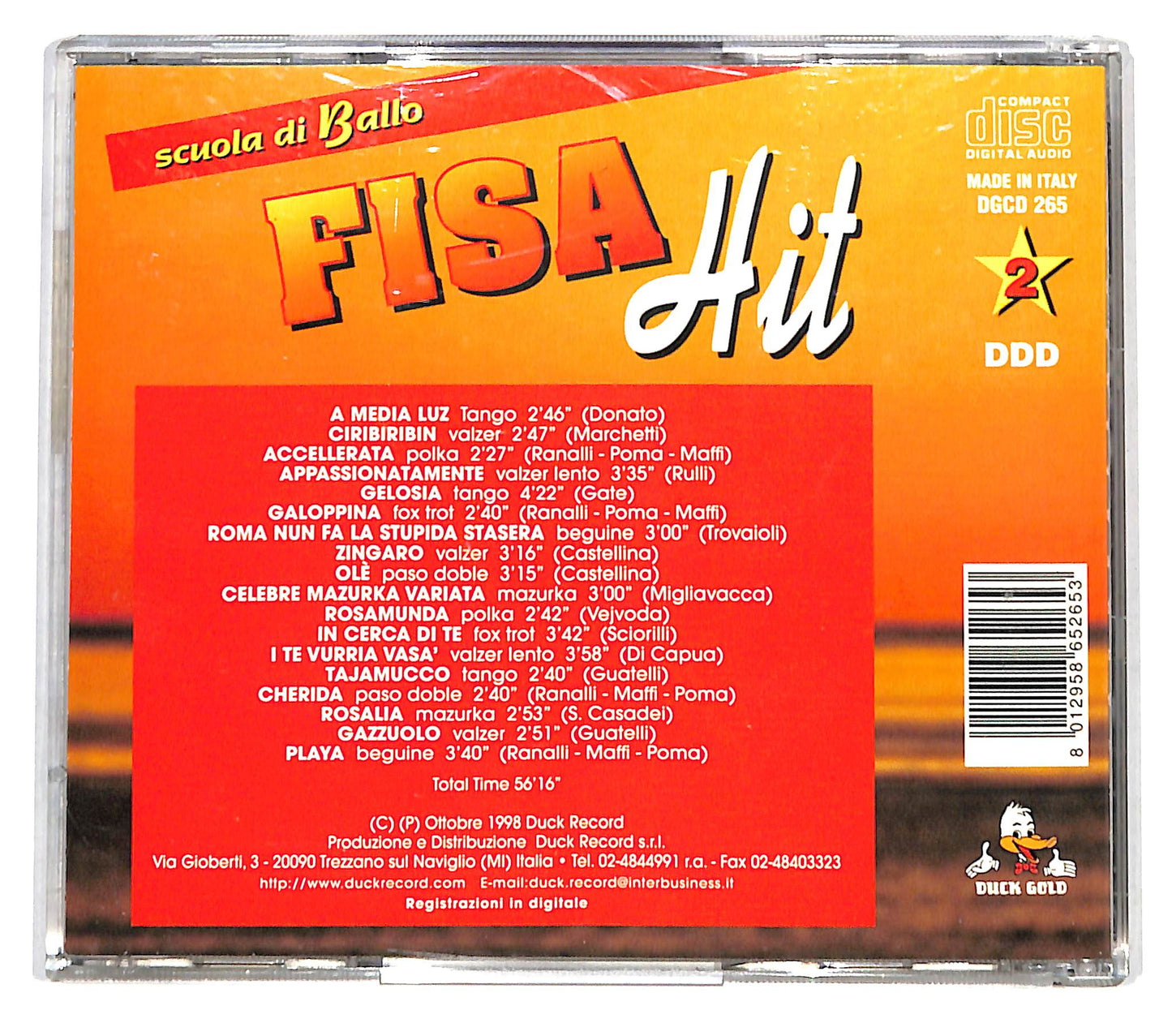 EBOND Claudio Ranalli - Fisa Hit - Vol. 2 CD CD139101