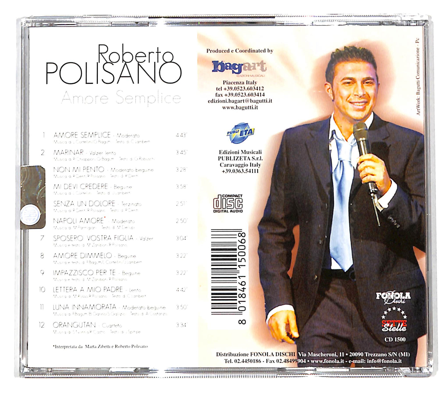 EBOND Roberto Polisano - Amore Semplice CD CD139102