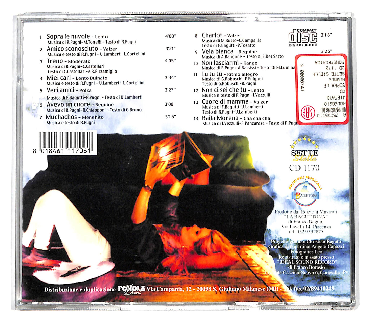 EBOND Patrizia - Sopra Le Nuvole CD CD139113