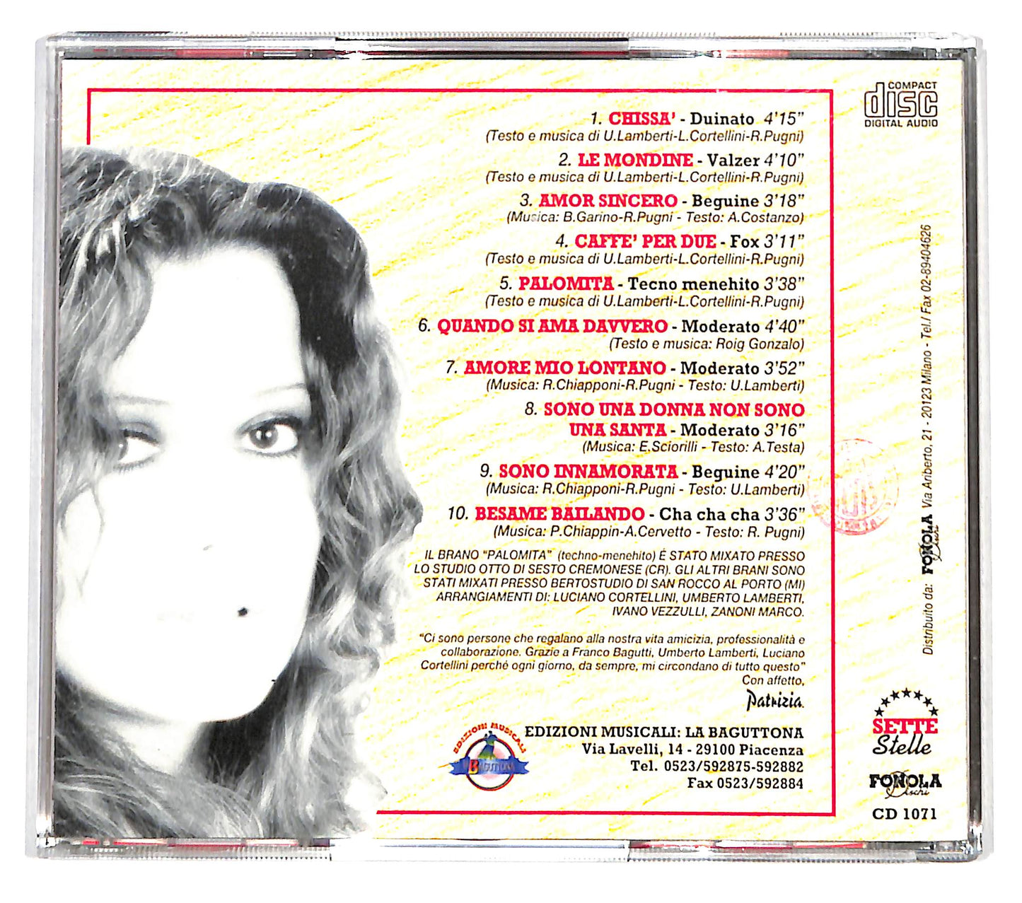 EBOND Patrizia - Chissa CD CD139114
