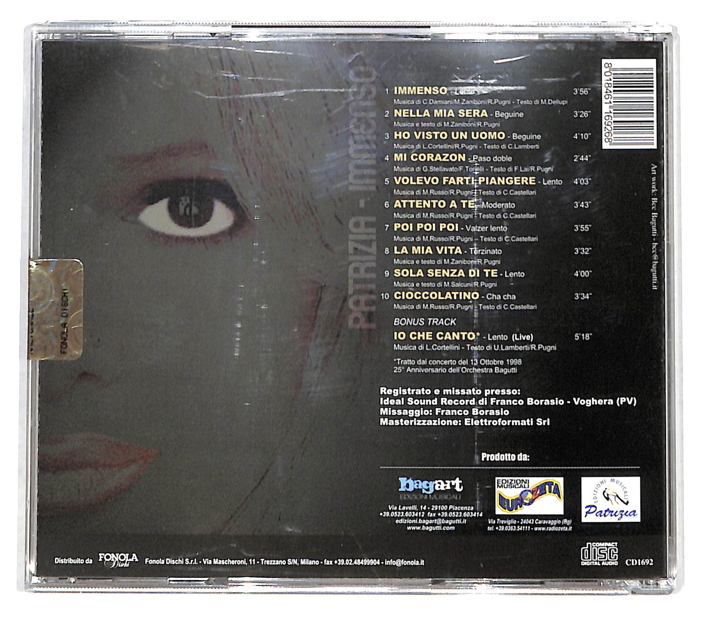 EBOND Patrizia - Immenso CD CD139115