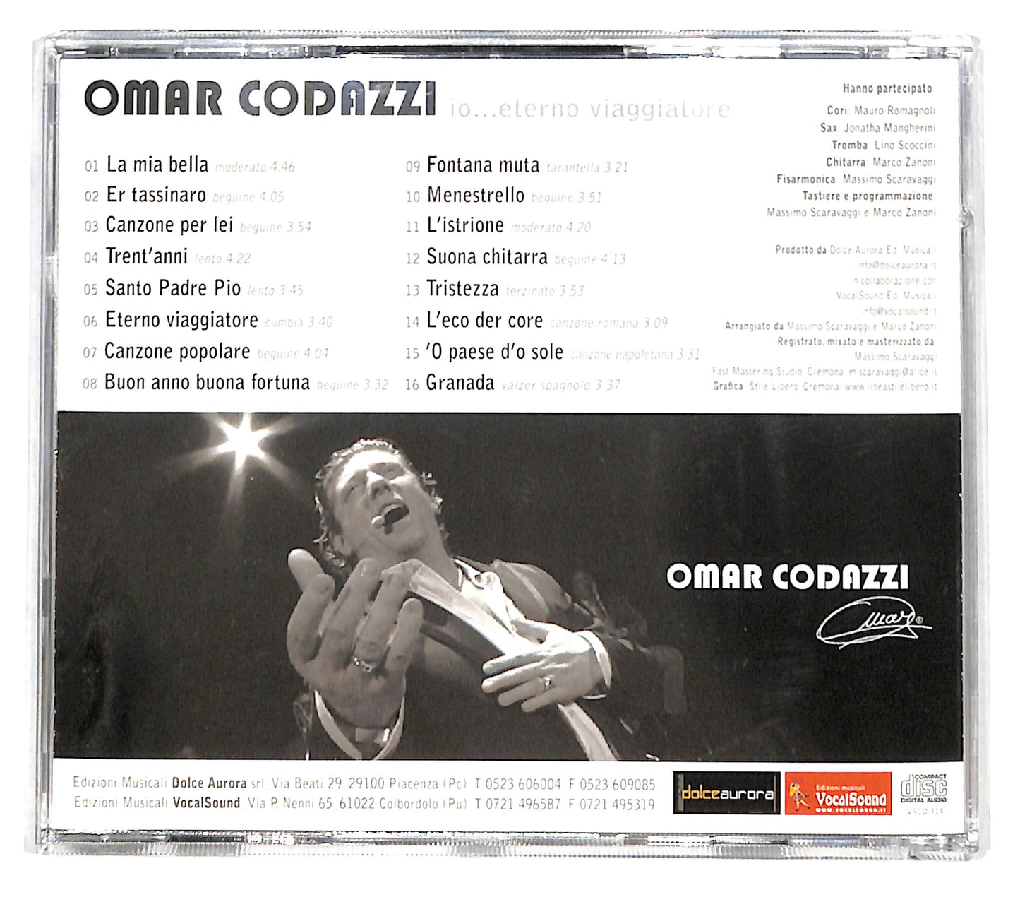 EBOND Omar Codazzi - io... eterno viaggiatore CD CD139116