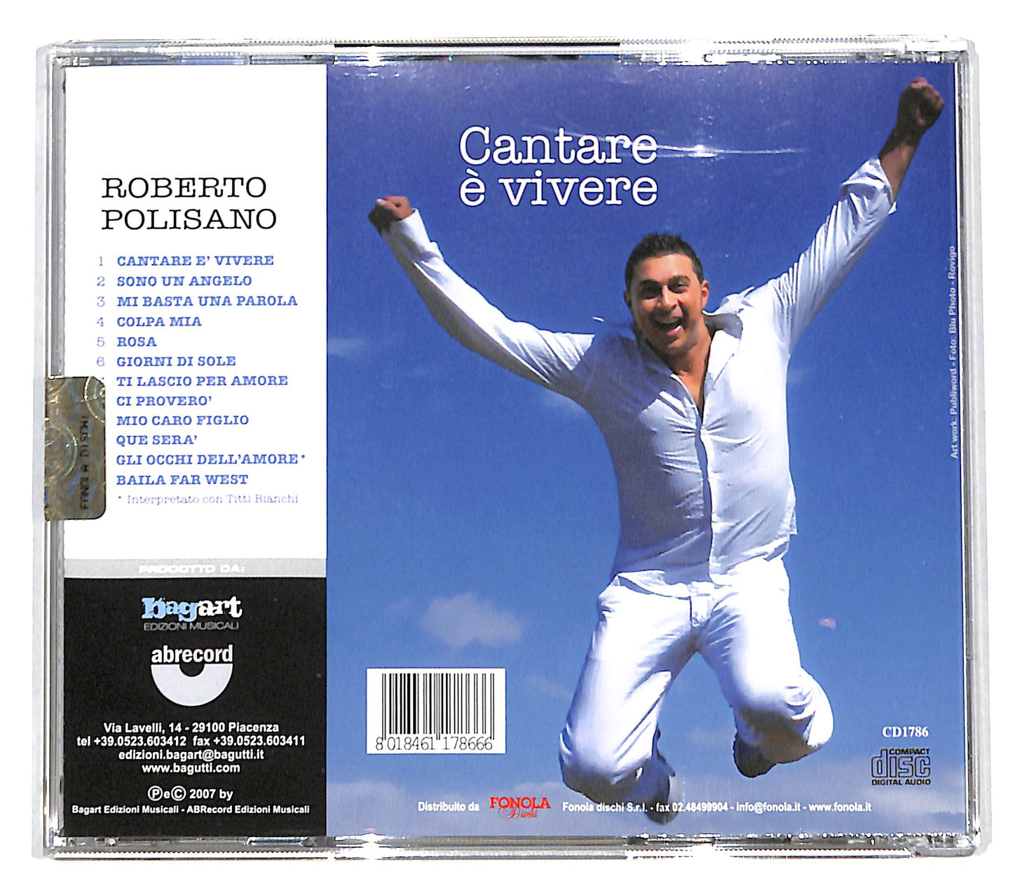 EBOND Roberto Polisano - Cantare E Vivere CD CD139141