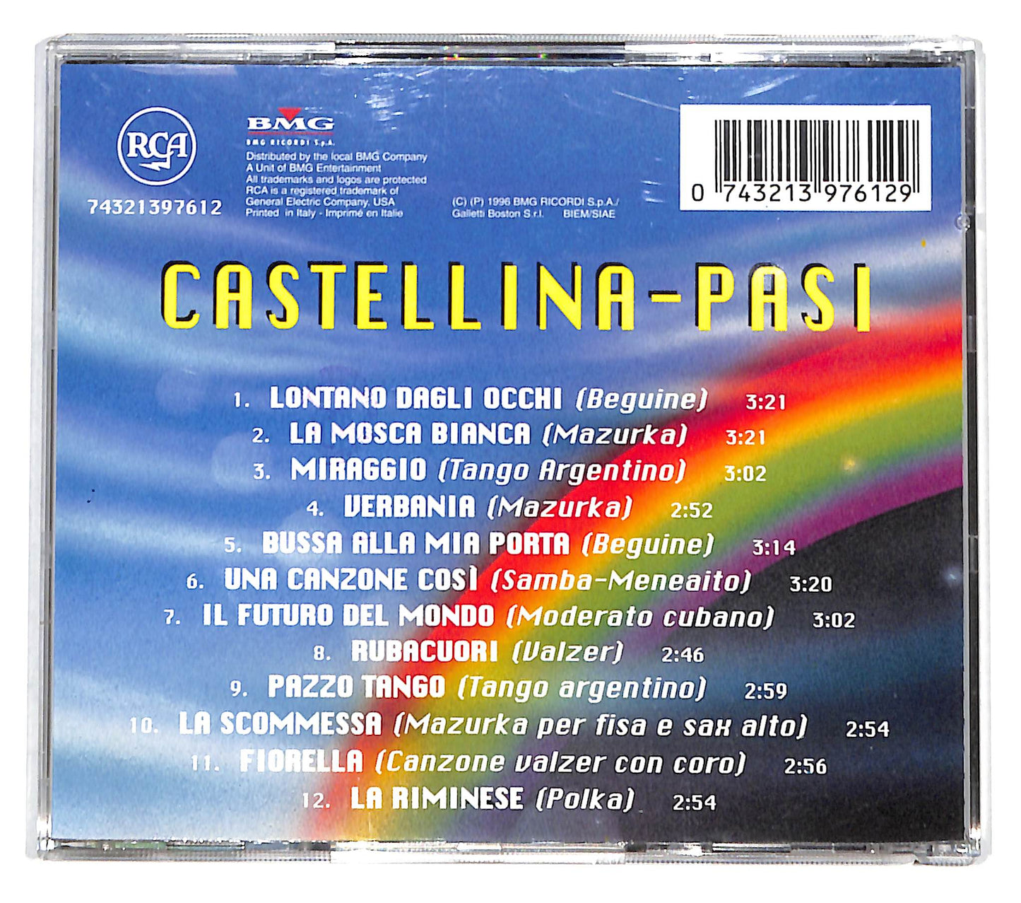 EBOND Castellina - Pasi - lontano dagli occhi vol.36 CD CD139143