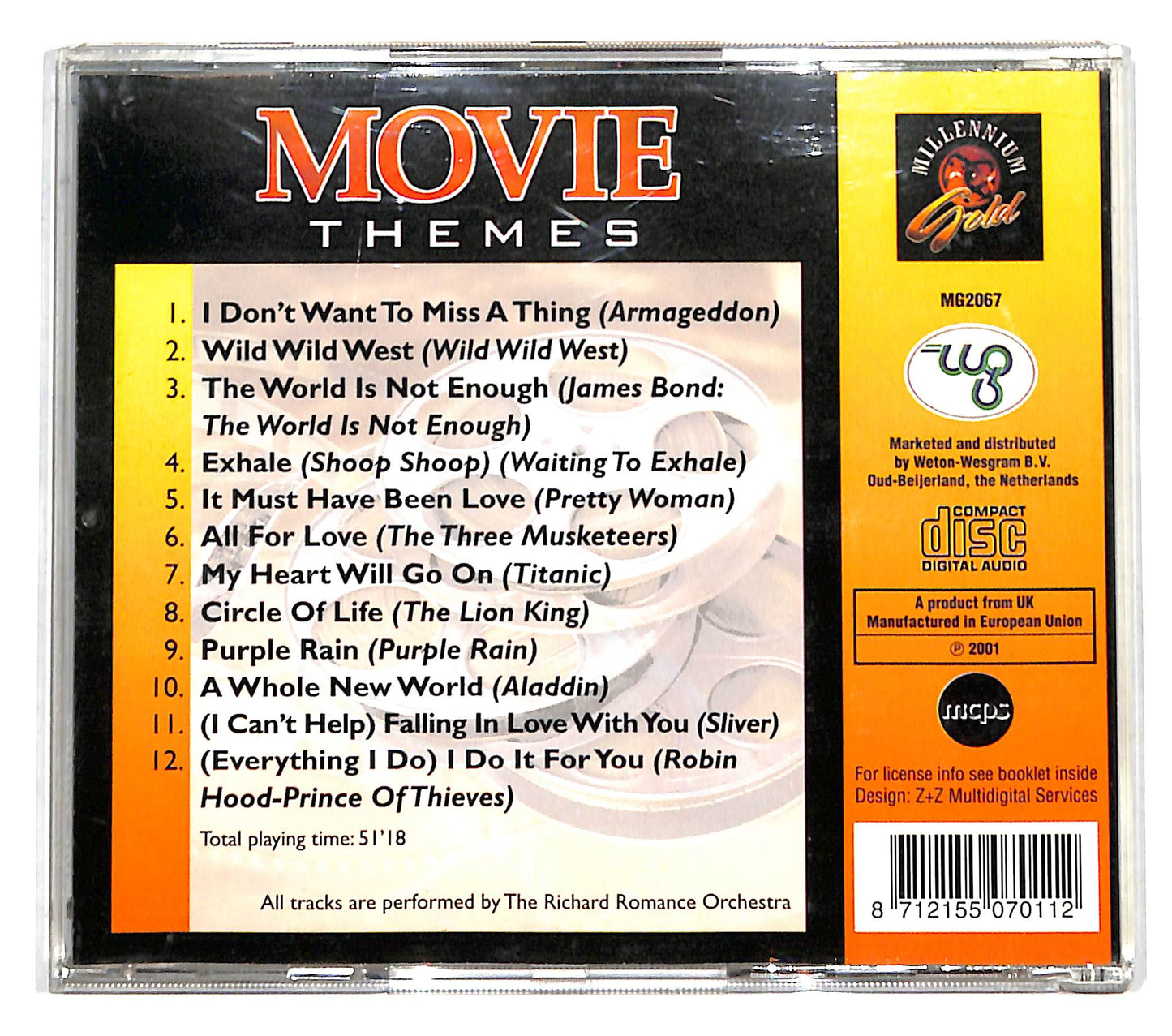 EBOND Various - Movie Themes CD CD139209