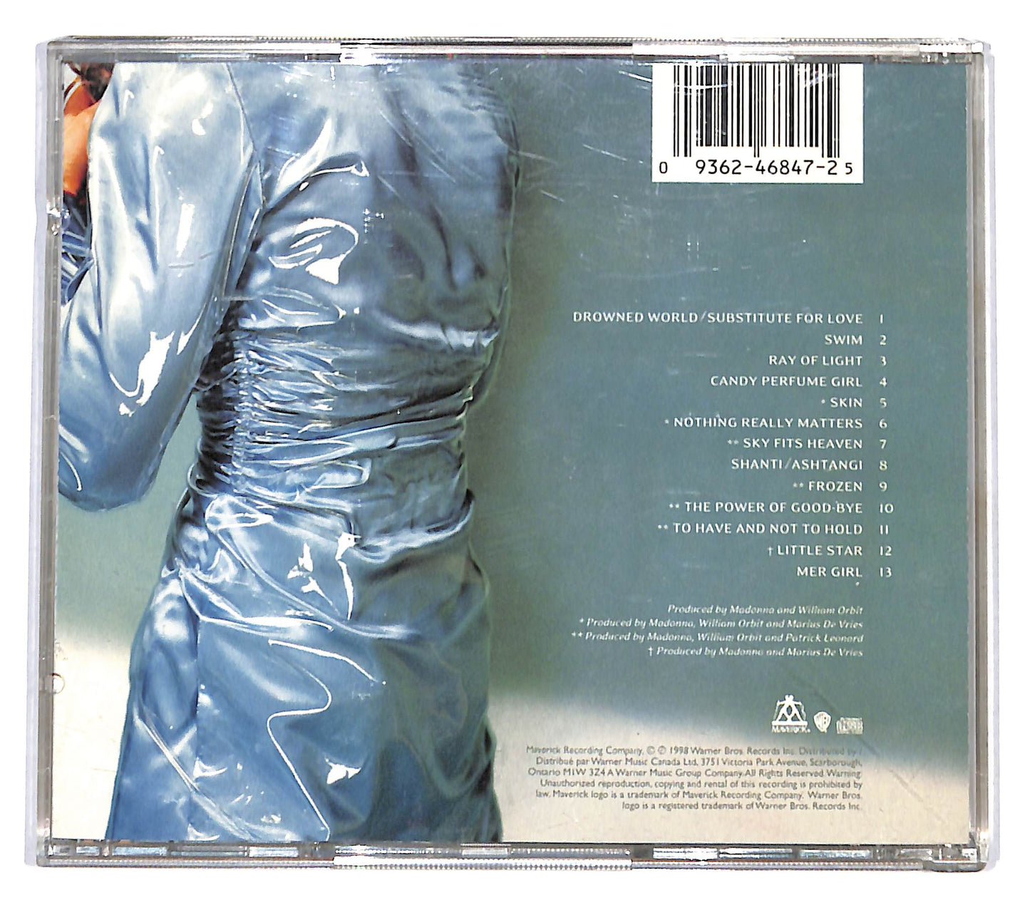 EBOND Madonna - Ray Of Light CD CD139252