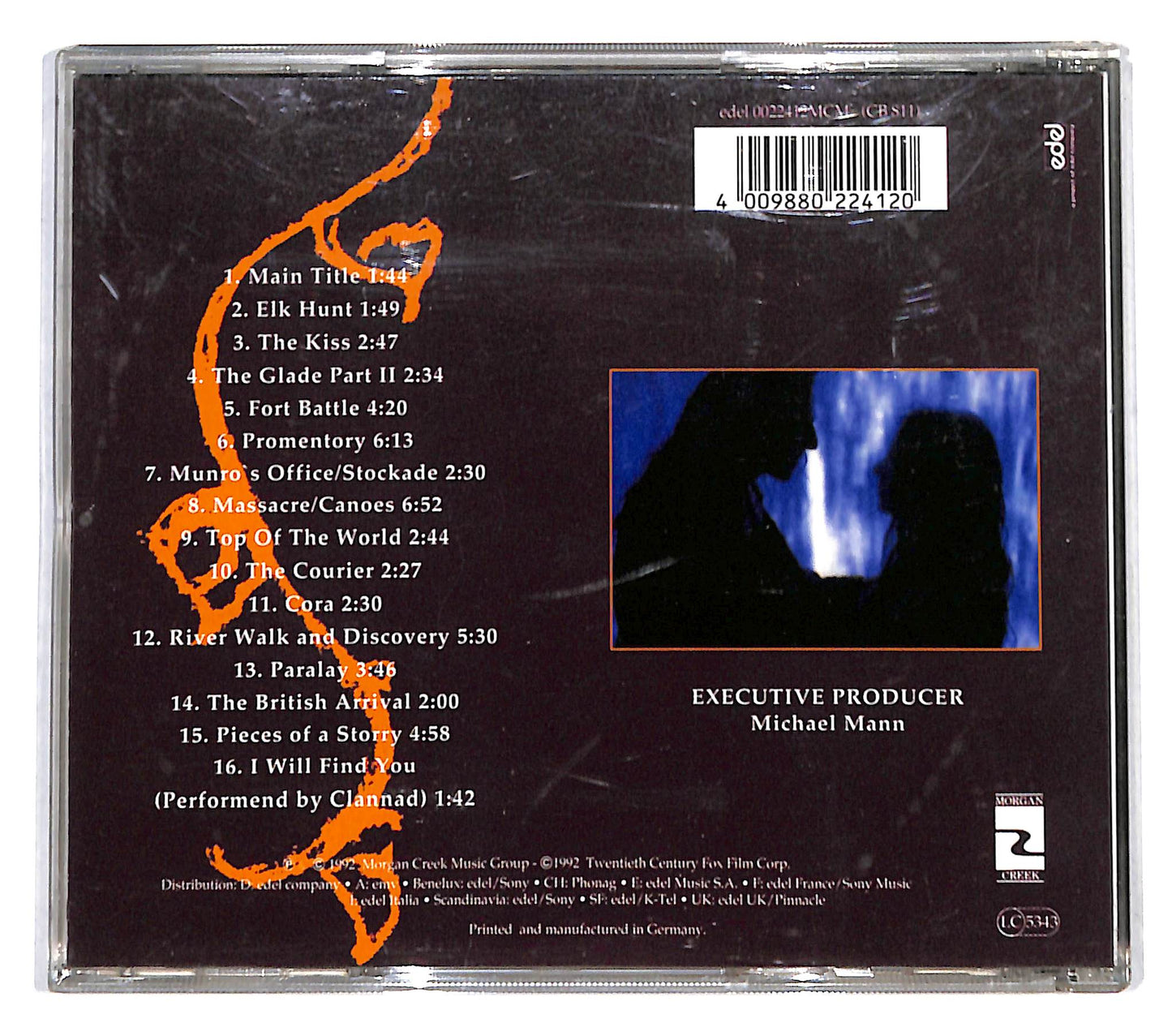EBOND Trevor Jones / Randy Edelman - The Last Of The Mohican CD CD139262