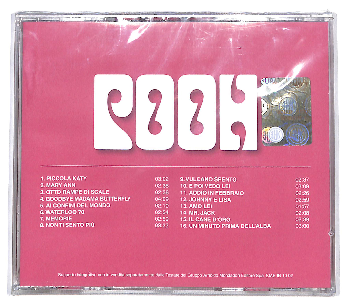 EBOND Pooh - Italian Beat EDITORIALE CD CD139311