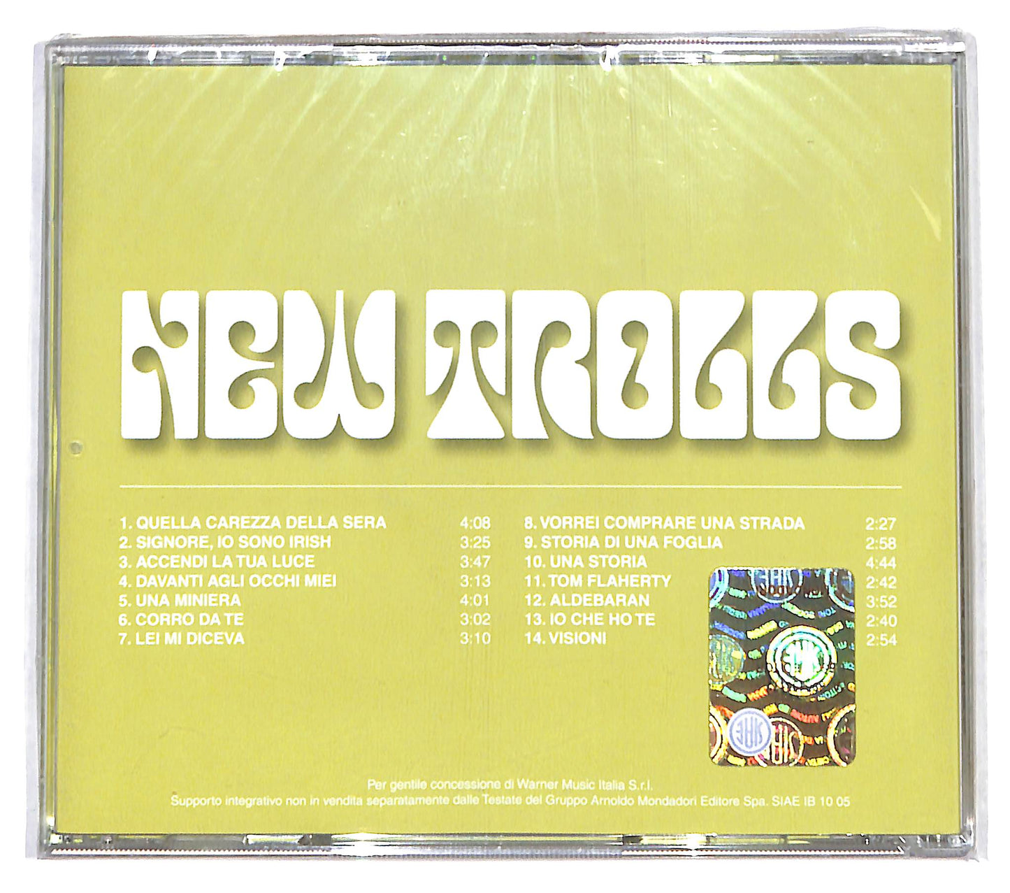EBOND New Trolls - Italian Beat EDITORIALE CD CD139316