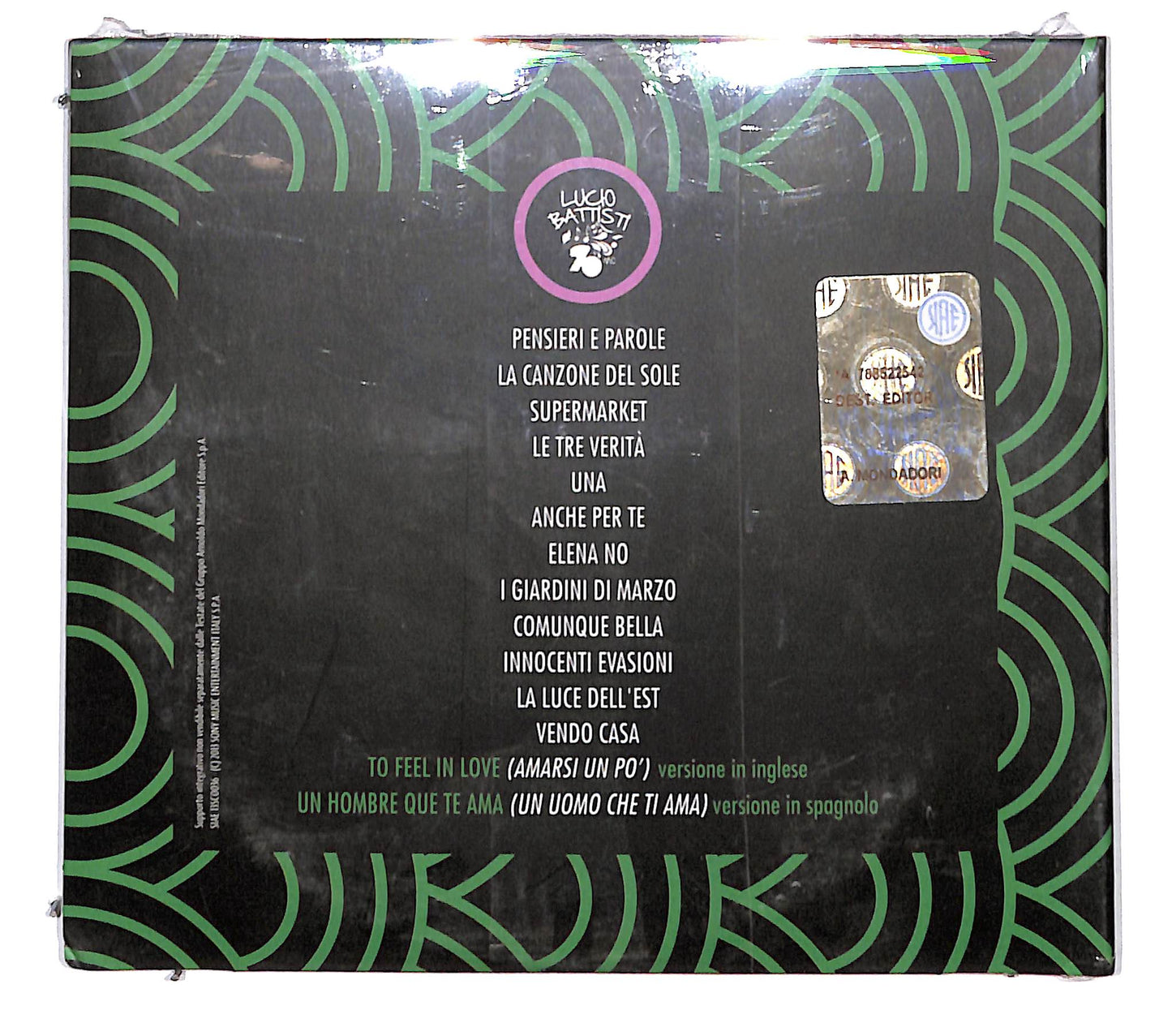 EBOND Lucio Battisti - Note E Non Note - Volume 3 DIGIPACK CD CD139317