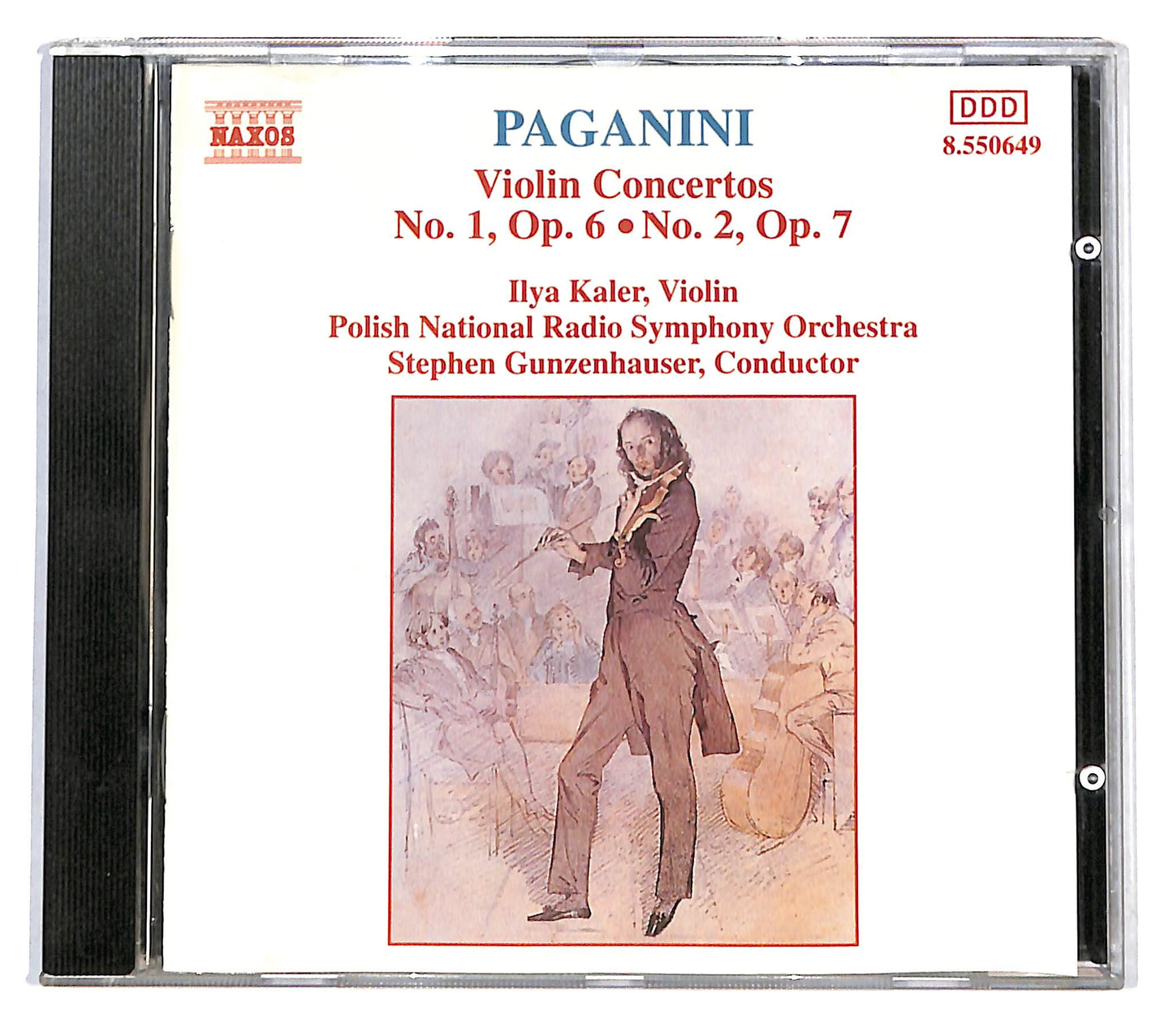 EBOND Paganini - Violin Concertos No 1 Op. 6 • No. 2 Op. 7 CD CD139350