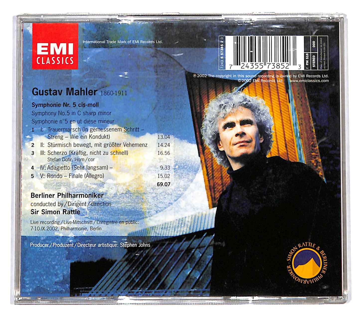 EBOND Mahler - Symphony No. 5 CD CD139360