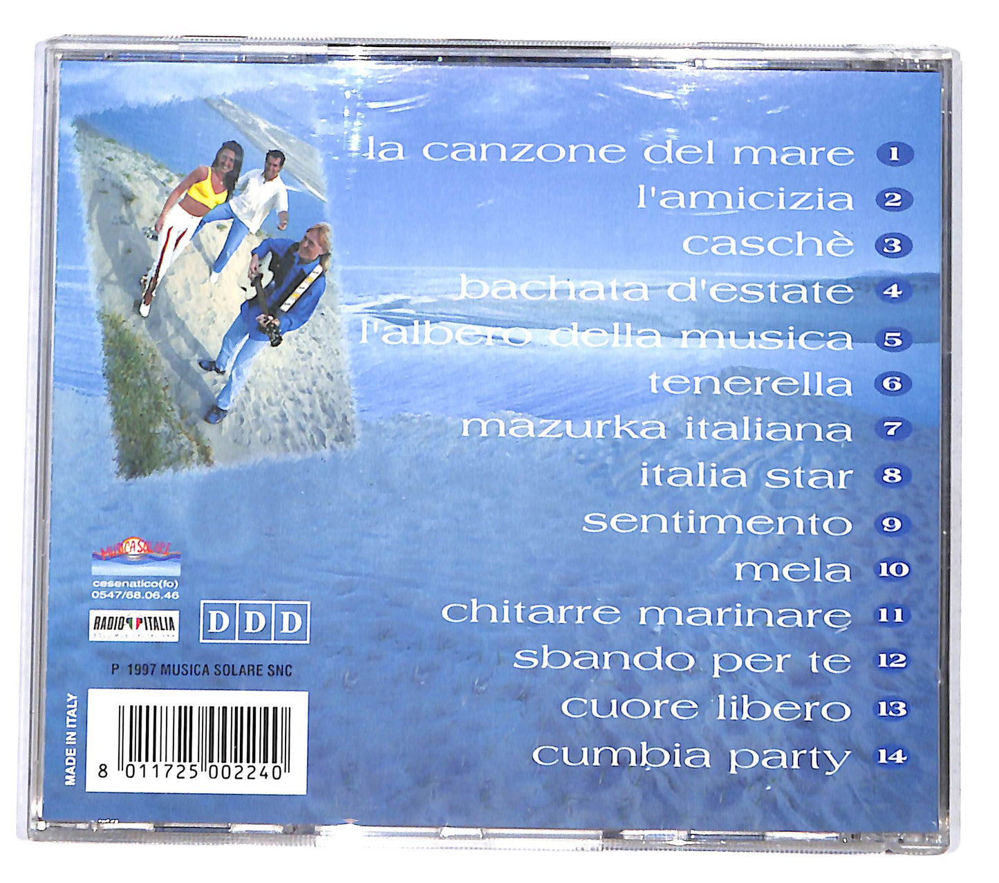 EBOND Raoul Casadei - La Canzone Del Mare CD CD139432
