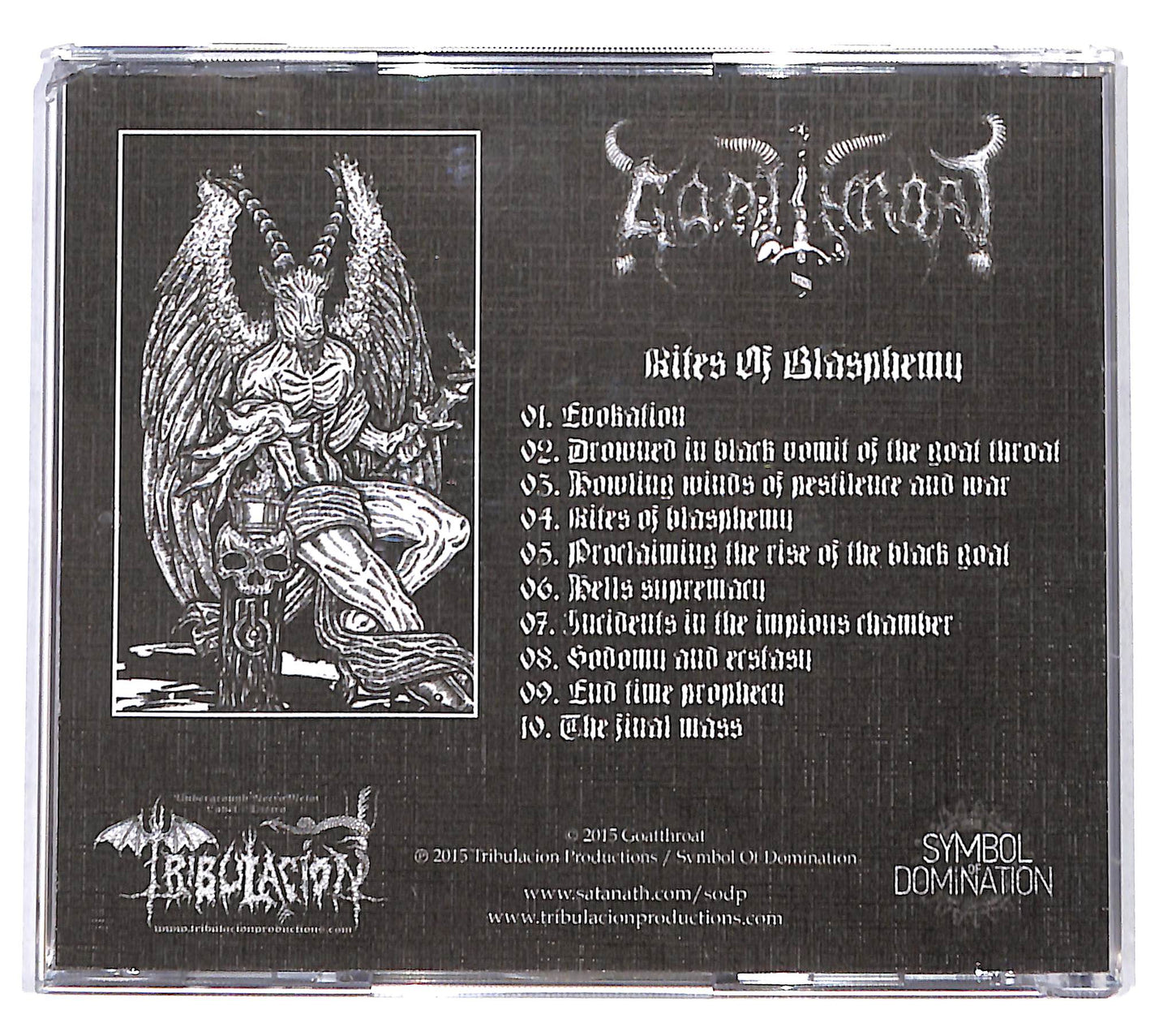 EBOND Goatthroat - Rites Of Blasphemy CD CD139542
