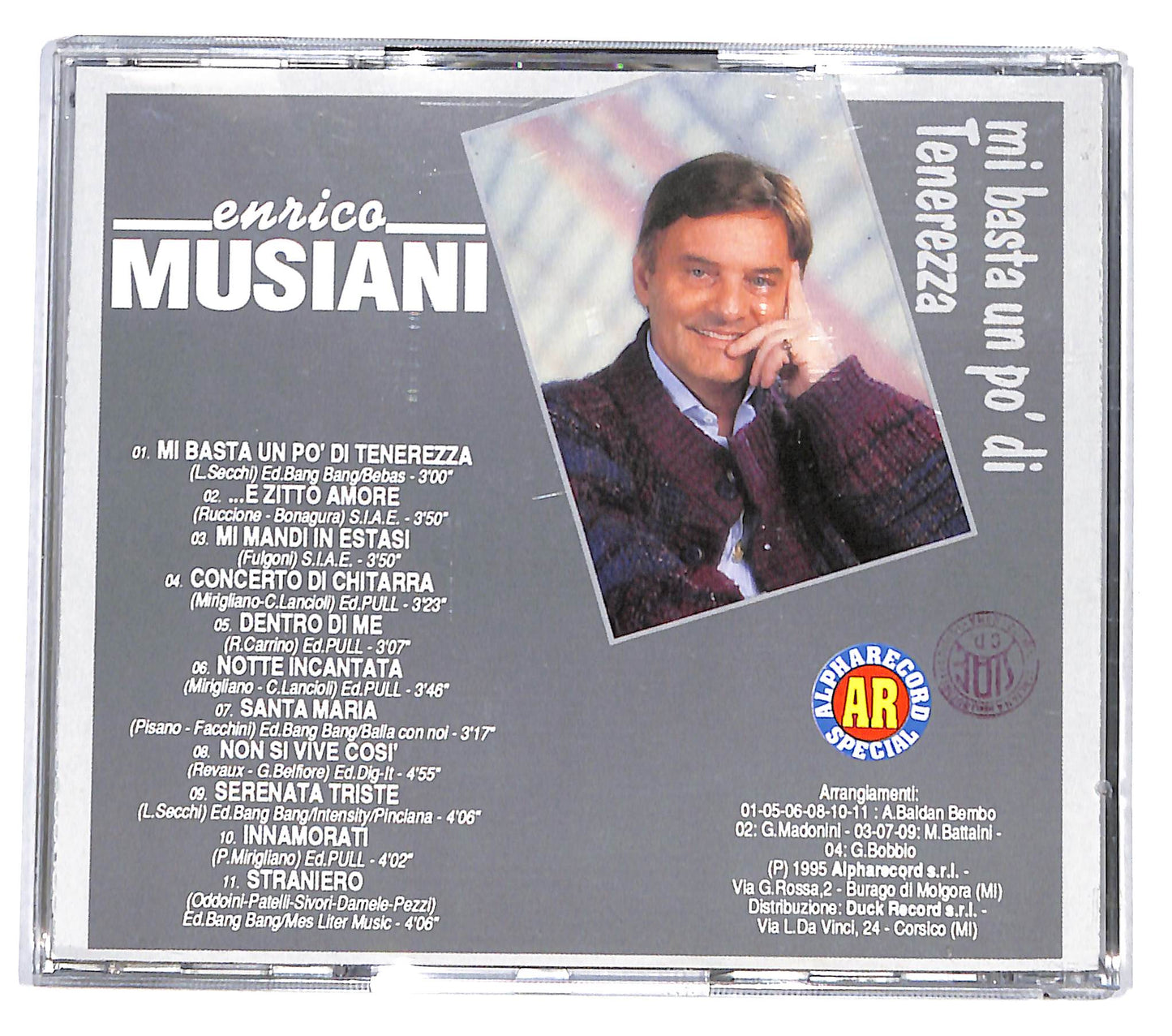 EBOND Enrico Musiani - Mi basta un po di tenerezza CD CD139553