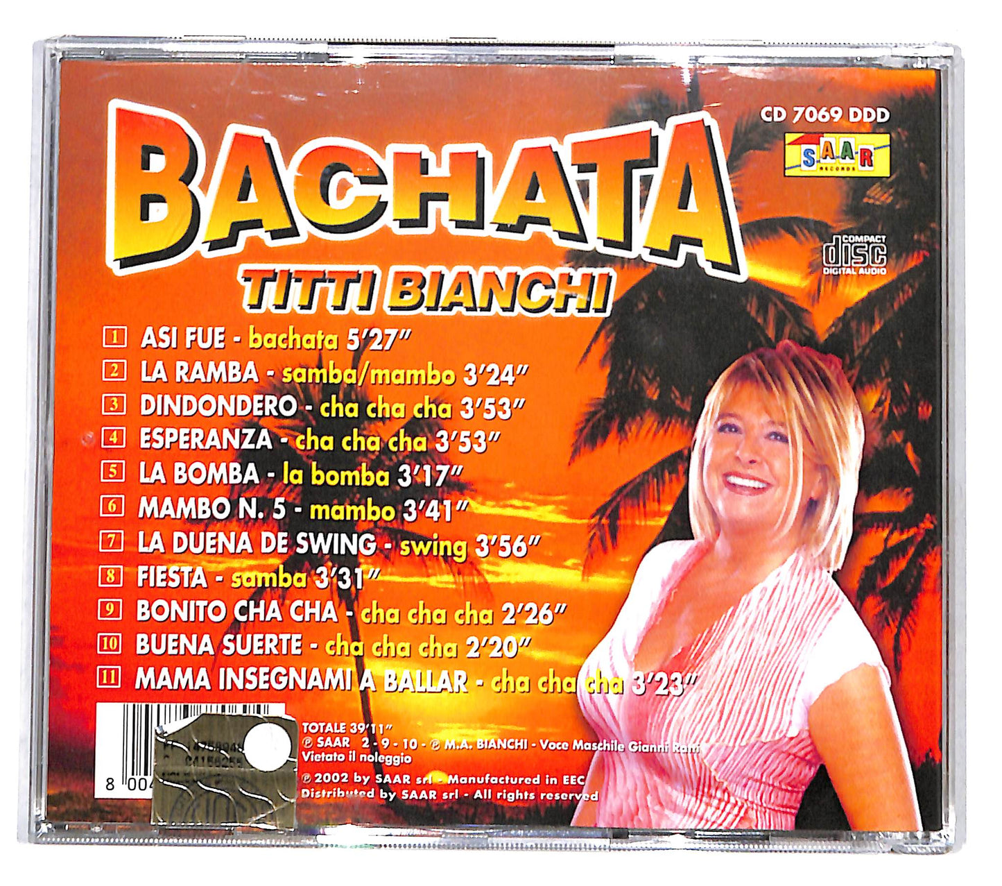 EBOND Titti Bianchi - Bachata CD CD139560