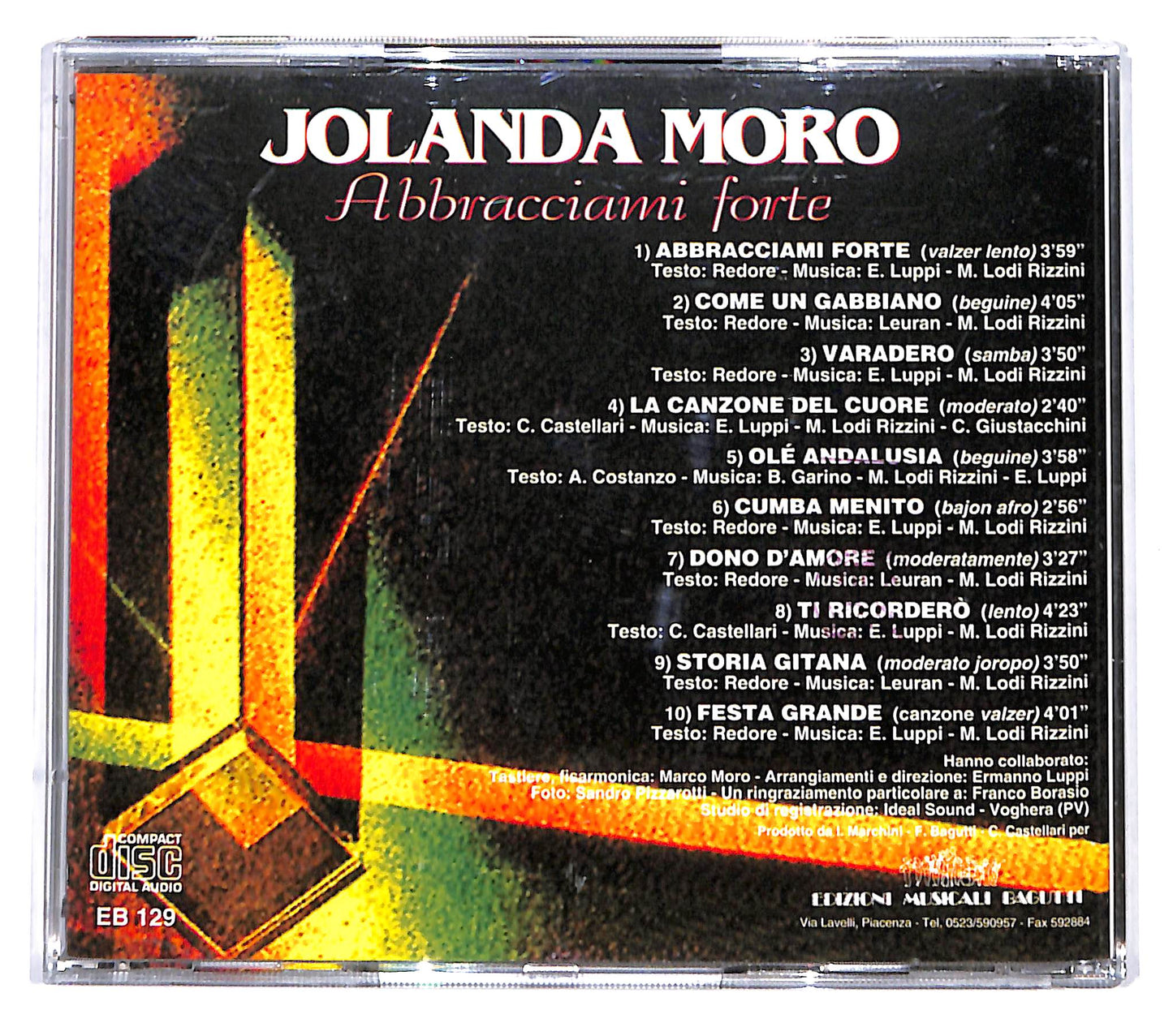 EBOND Jolanda Moro - Abbracciami forte CD CD139656