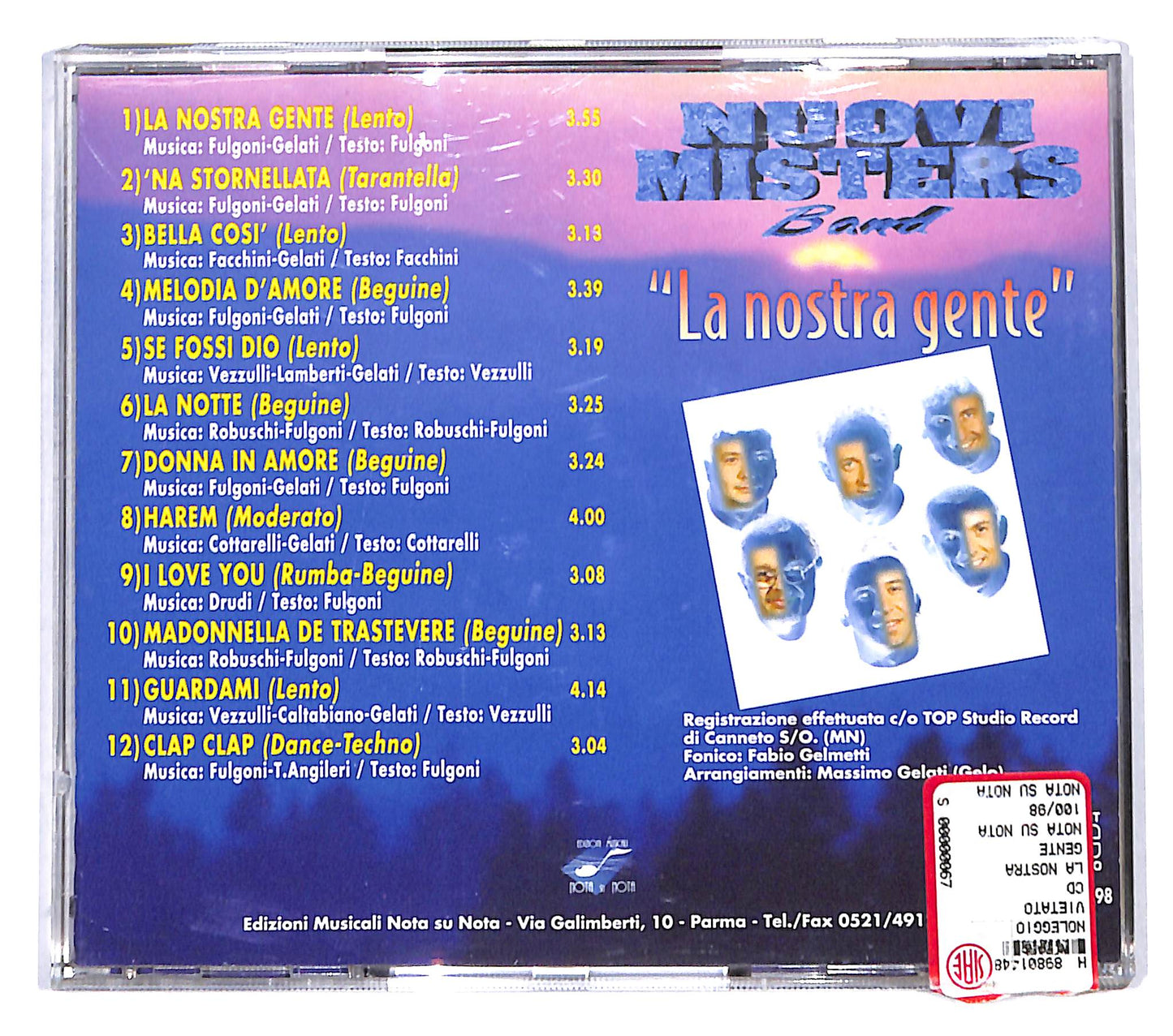 EBOND Nuovi Misters Band - La nostra Gente CD CD139657