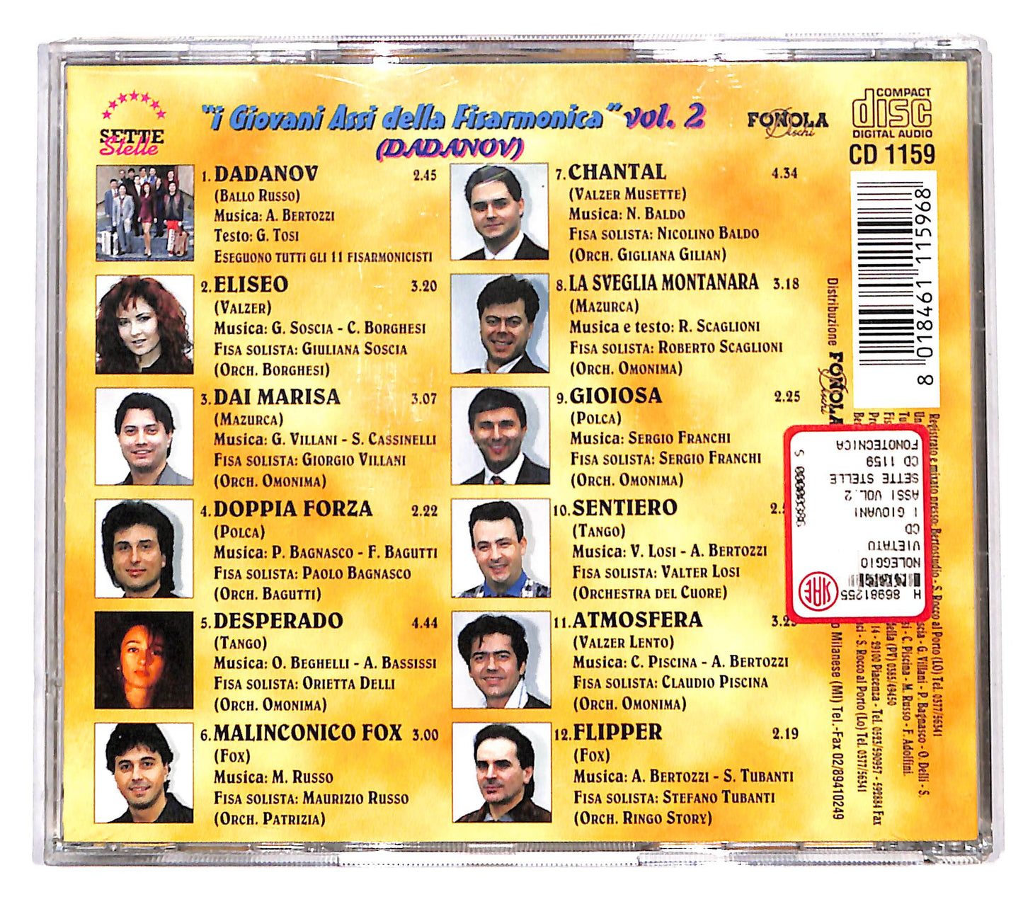 EBOND Various - I giovani della fisarmonica vol.2 CD CD139714